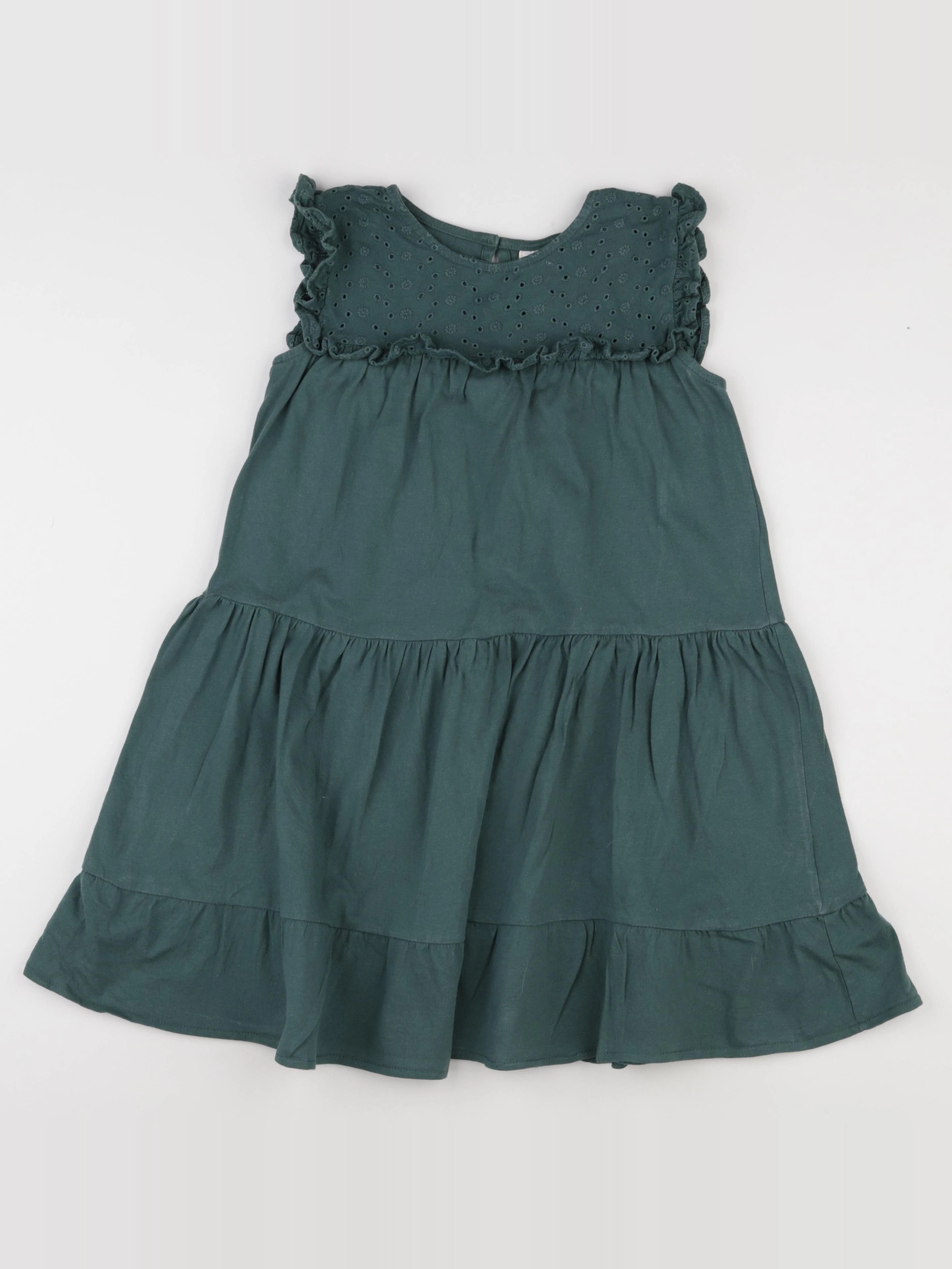 Tape à l'oeil - robe vert - 8 ans