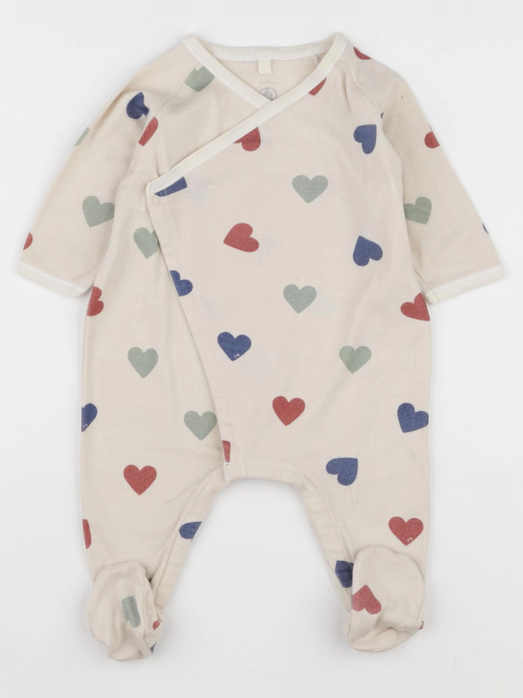 Petit Bateau - pyjama coton multicolore - 6 mois