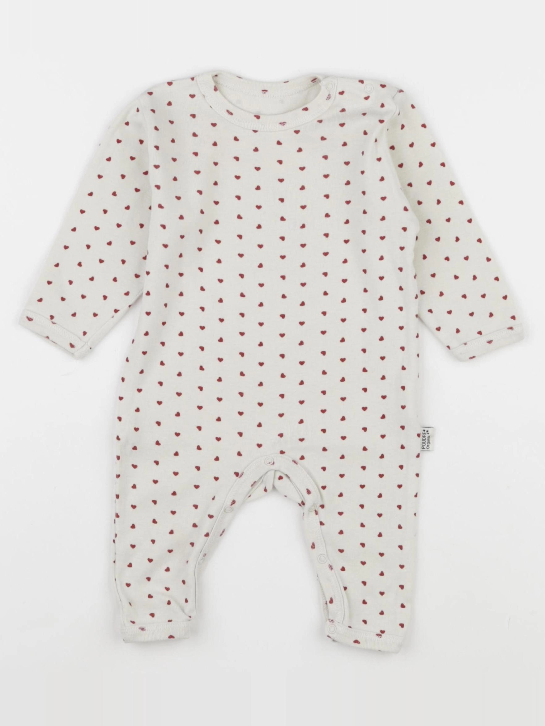 Poudre Organic - pyjama coton multicolore - 3 mois