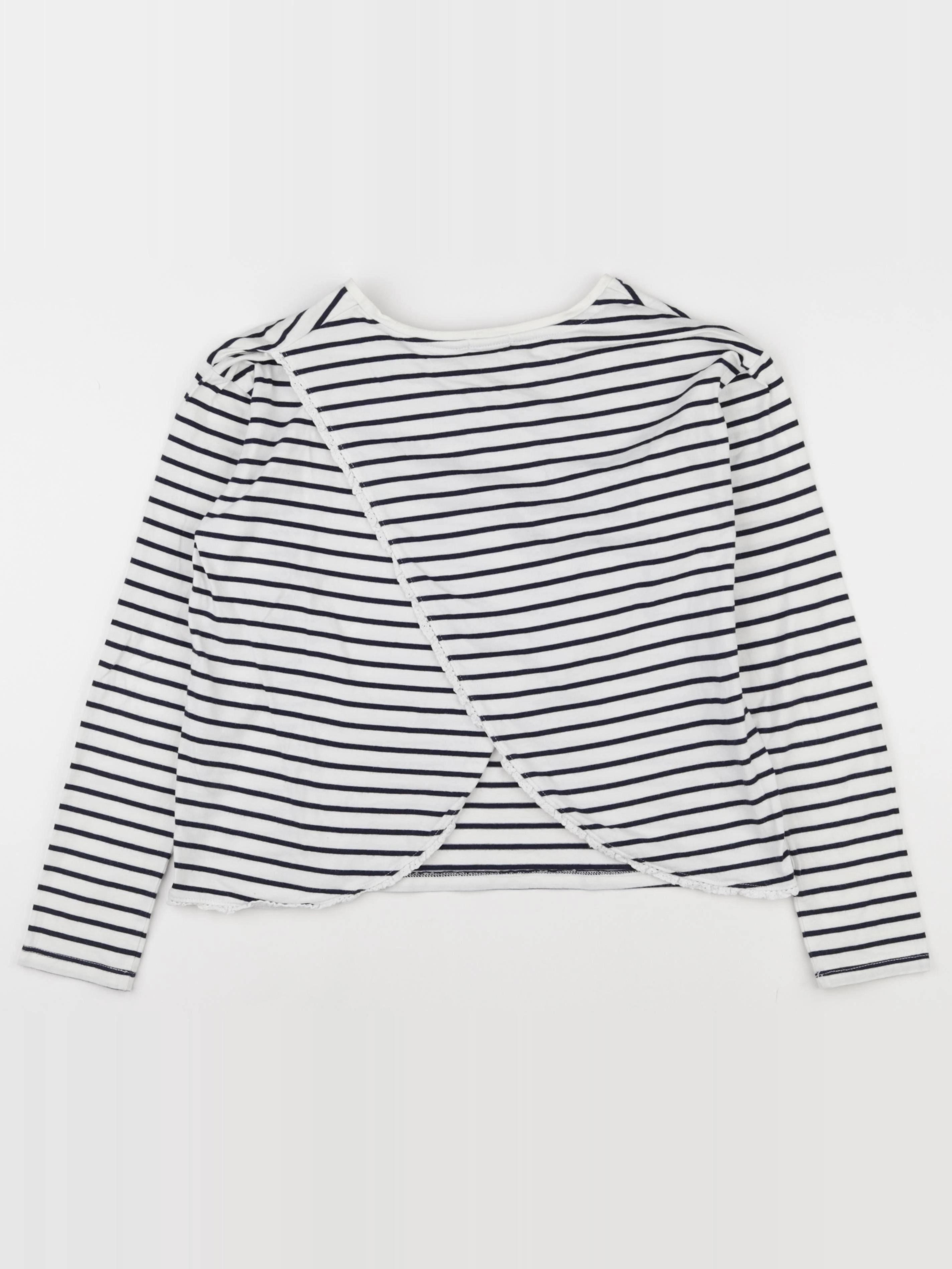 IKKS - tee-shirt bleu, blanc - 12 ans