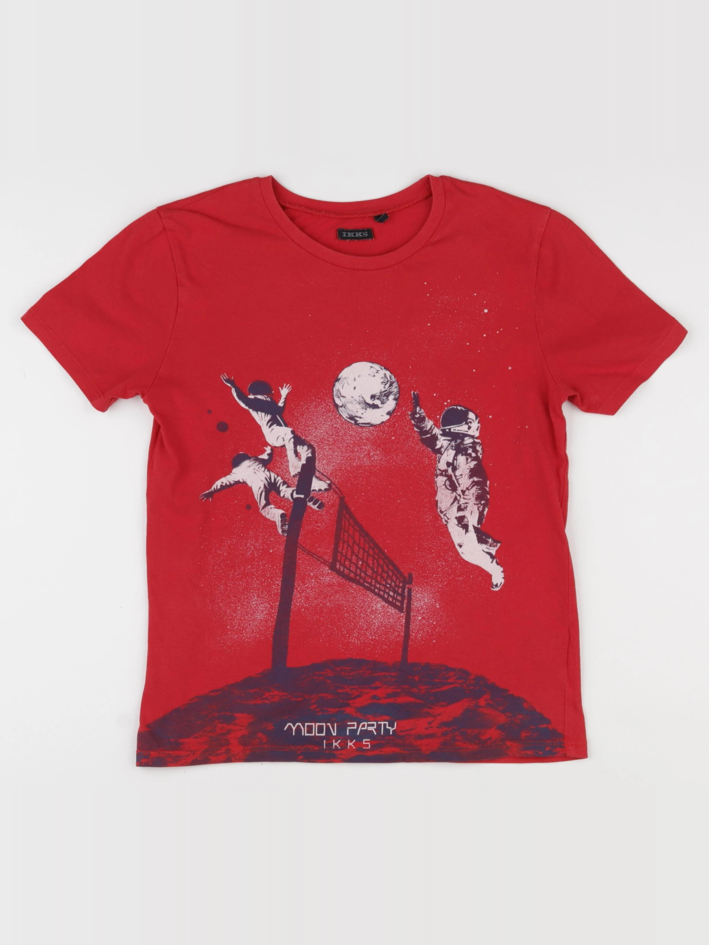 IKKS - tee-shirt rouge - 10 ans