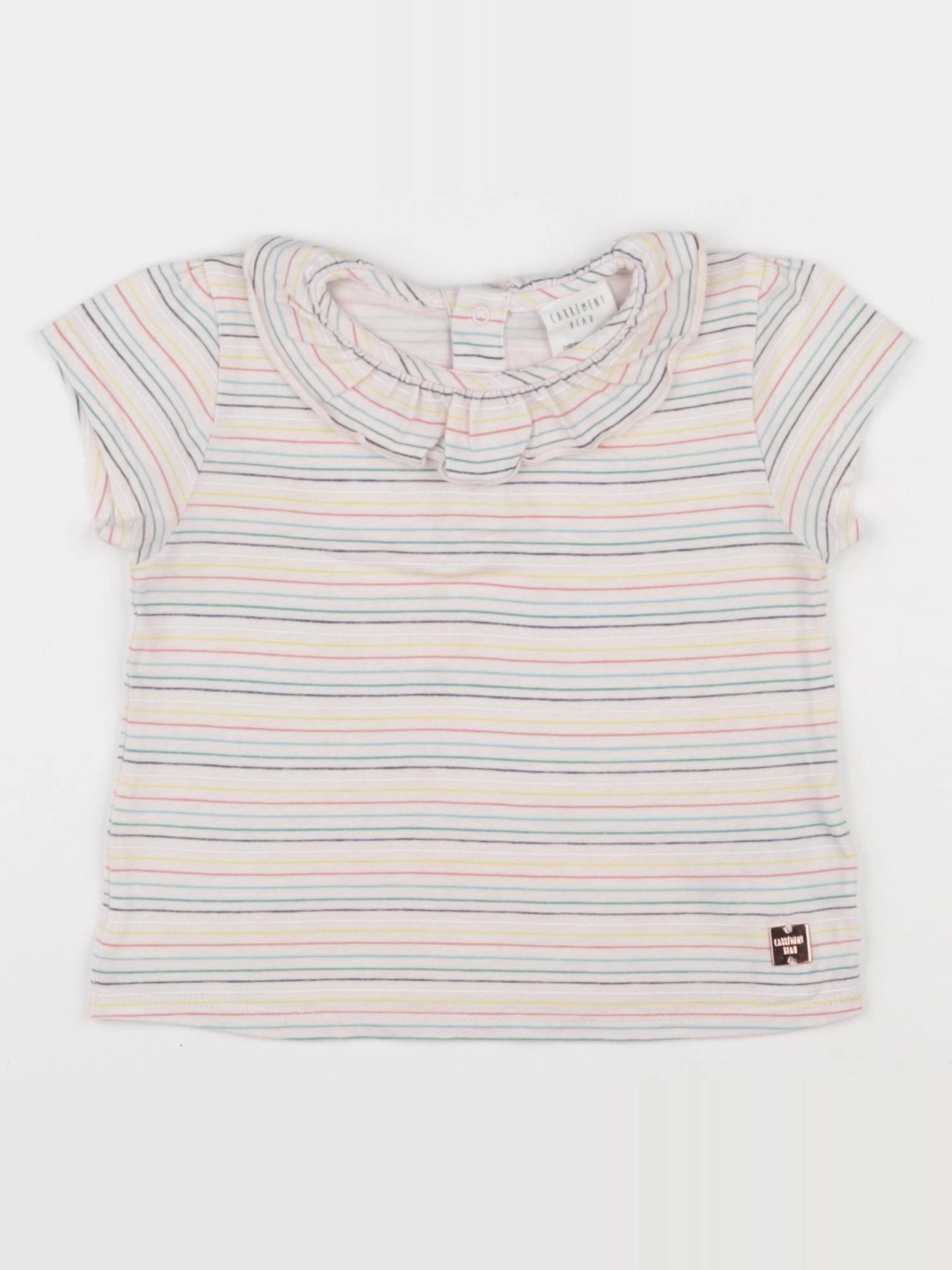 Carrément Beau - tee-shirt multicolore - 18 mois