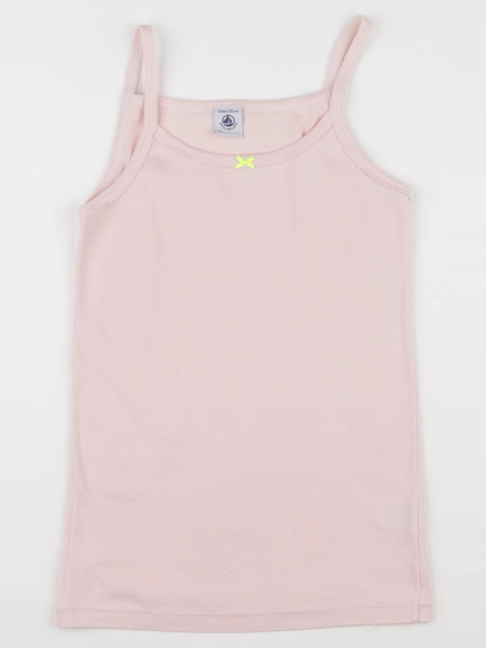 Petit Bateau - maillot de corps rose - 12 ans