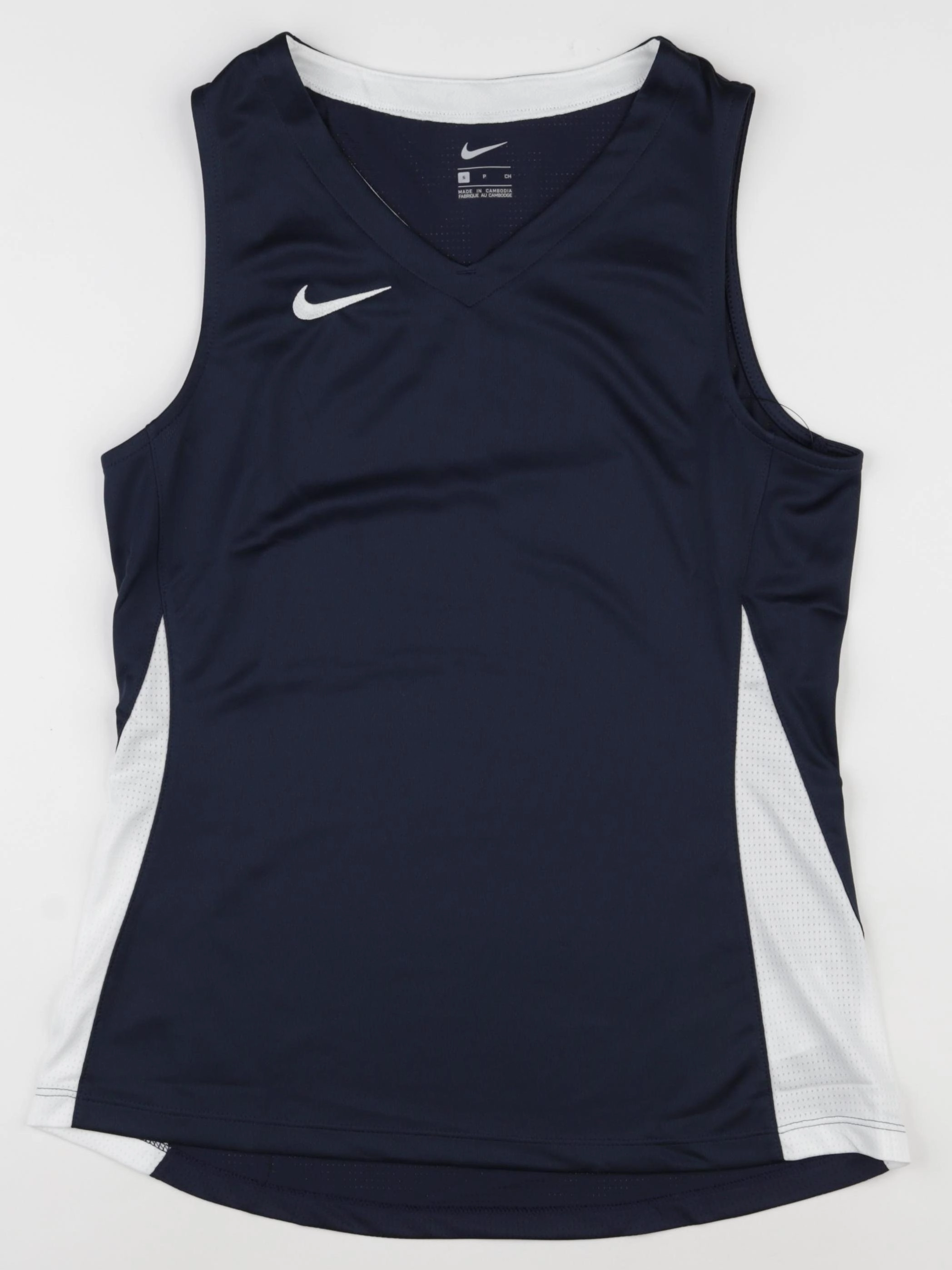 Nike - débardeur de sport bleu - 8/9 ans