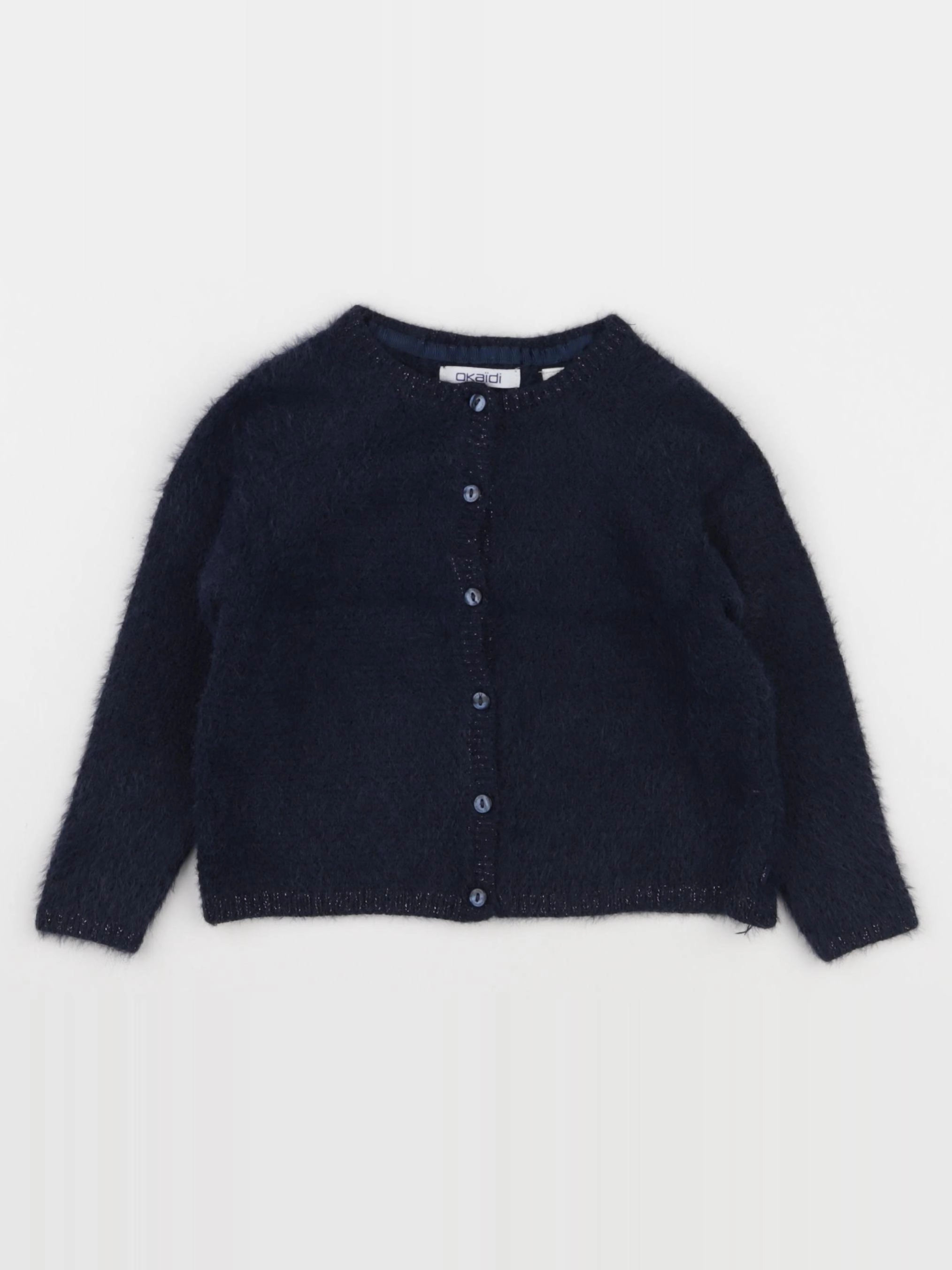 Okaidi - gilet bleu - 3 ans