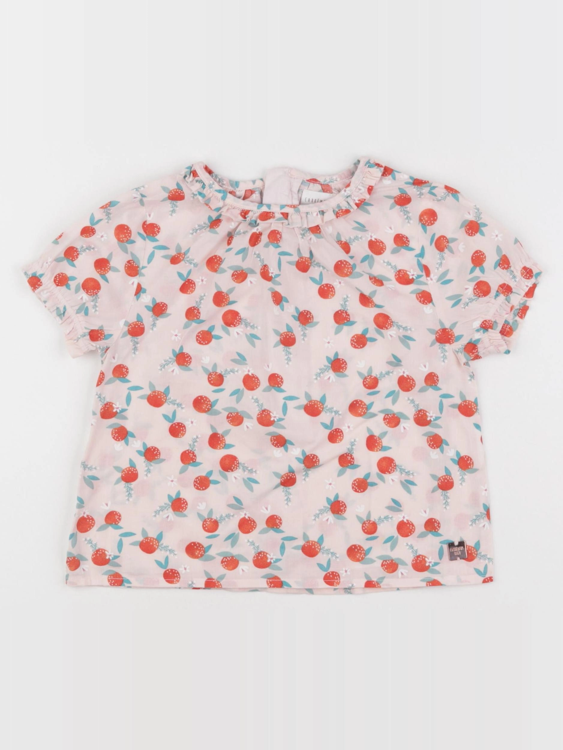 Carrément Beau - blouse rose - 3 ans