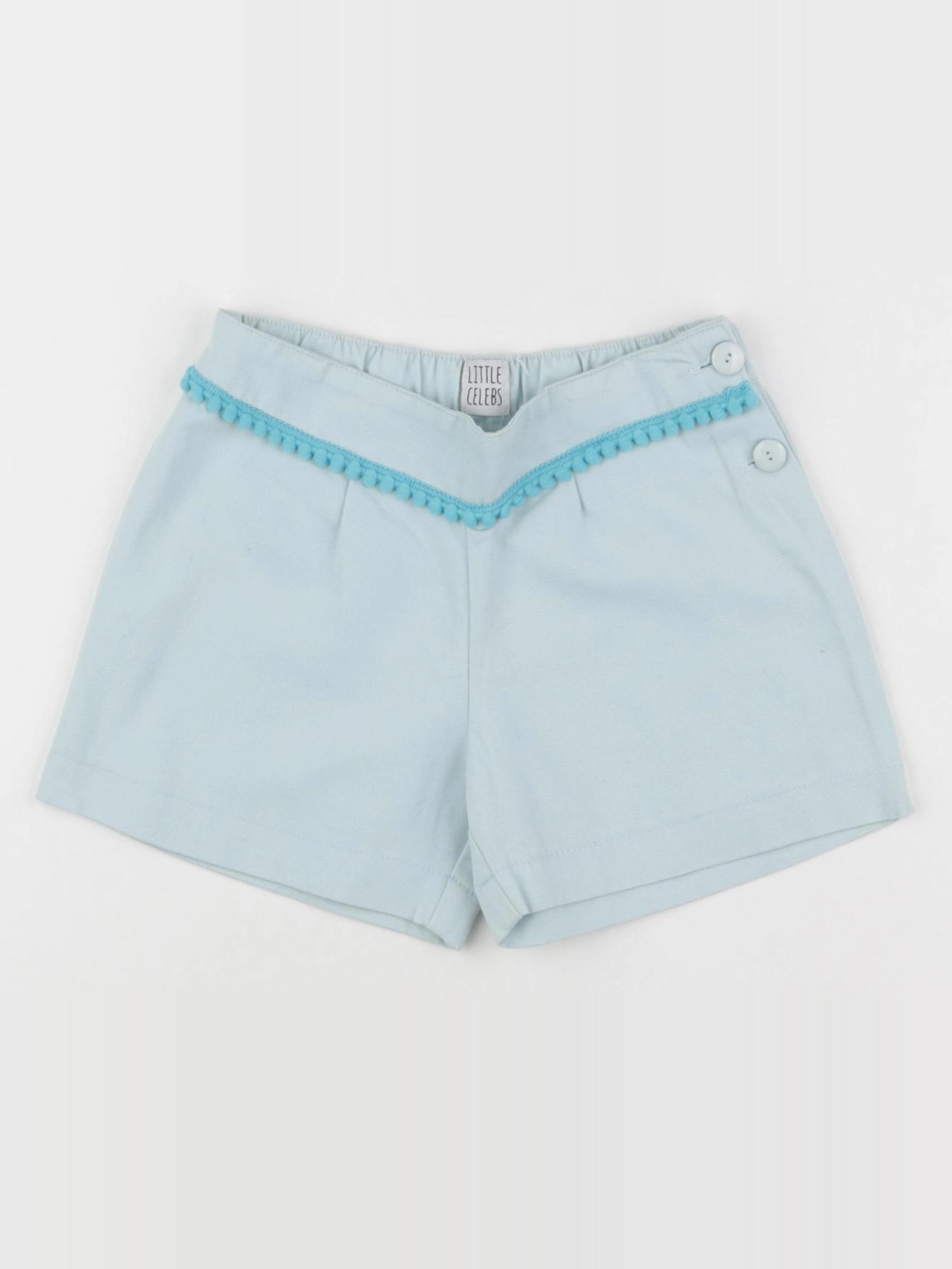 Little Celebs - short bleu - 6 ans