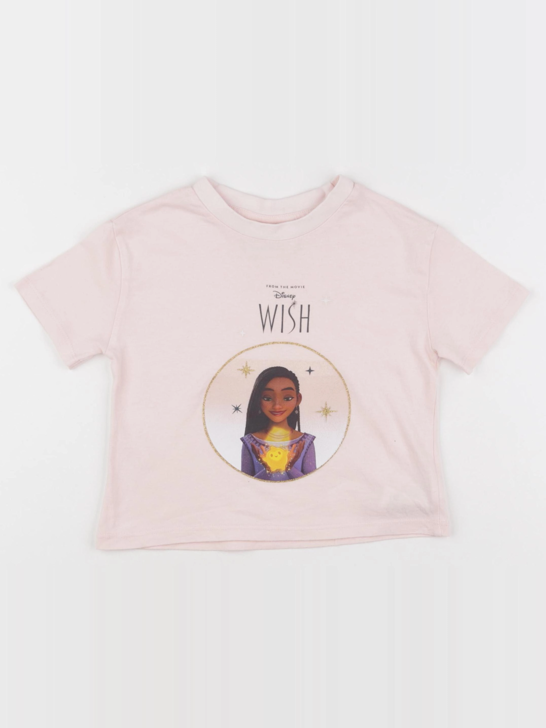 Vertbaudet - tee-shirt rose - 4 ans