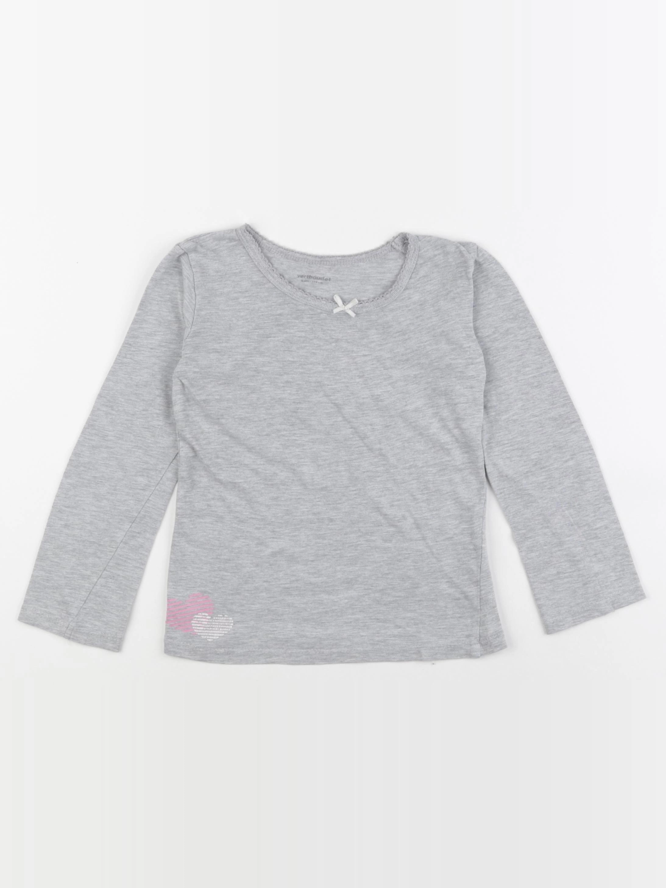 Vertbaudet - maillot de corps gris - 6 ans