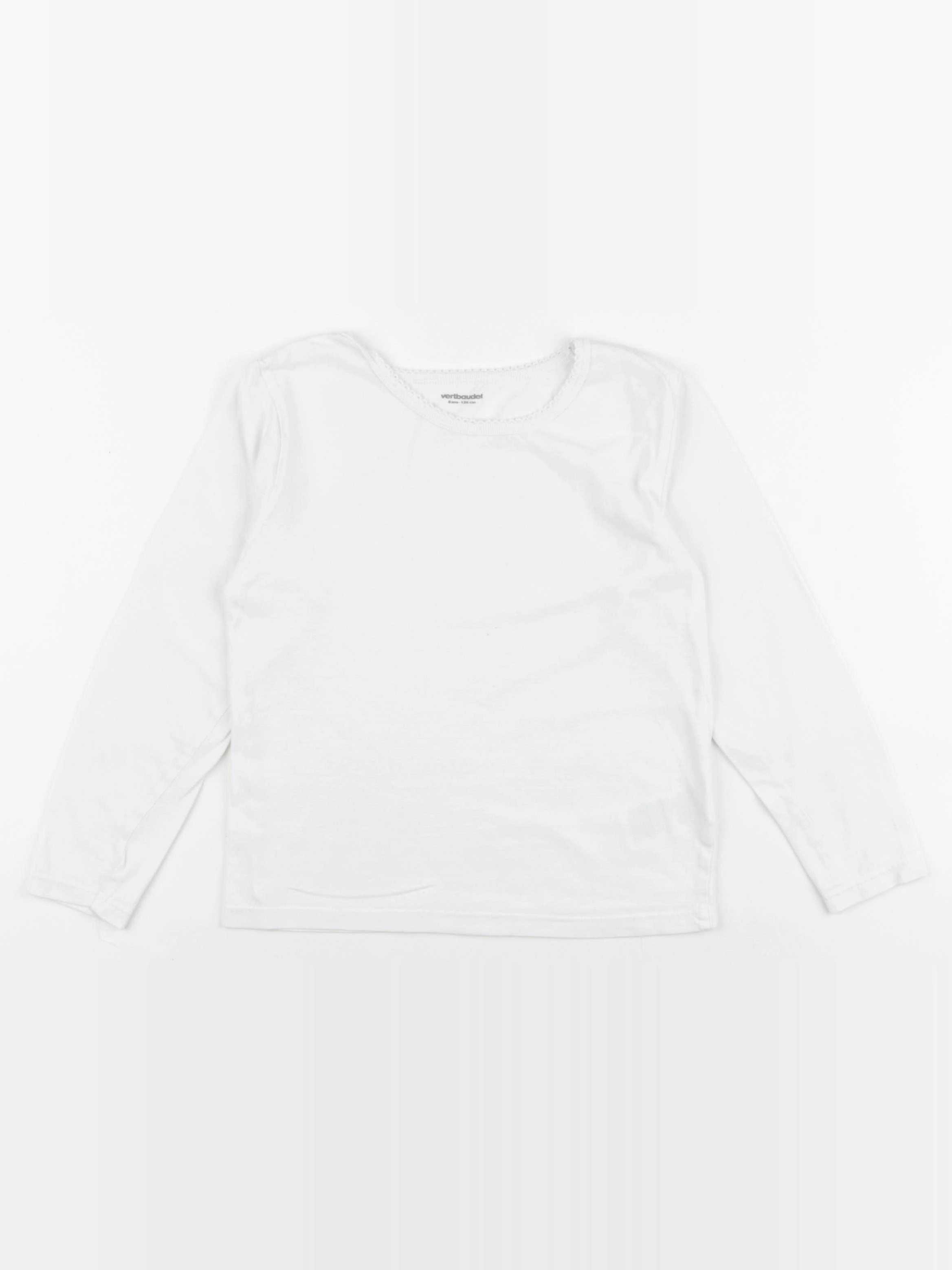 Vertbaudet - maillot de corps blanc - 8 ans