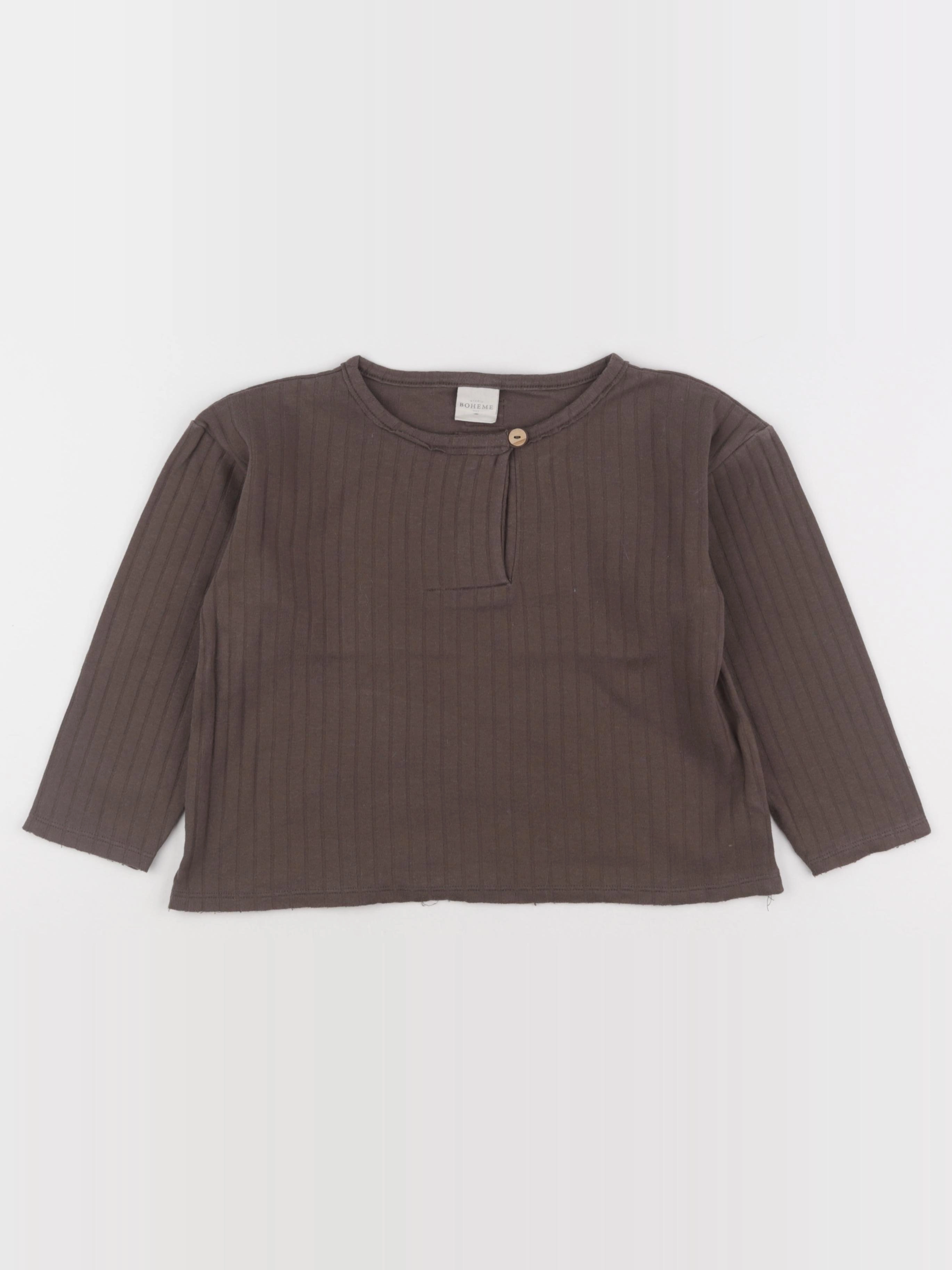 Studio Boheme - tee-shirt marron - 8 ans