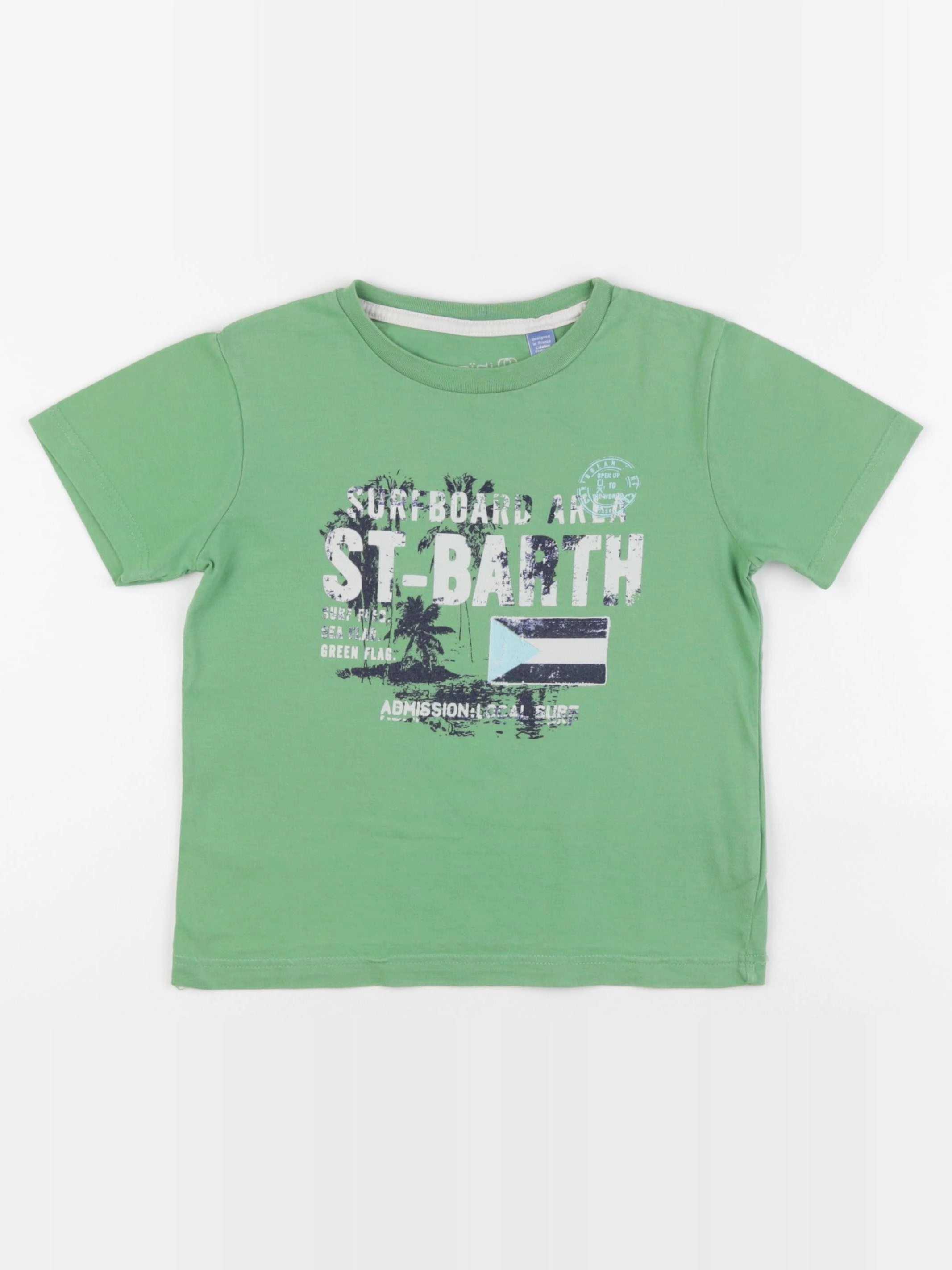 Okaidi - tee-shirt vert - 6 ans