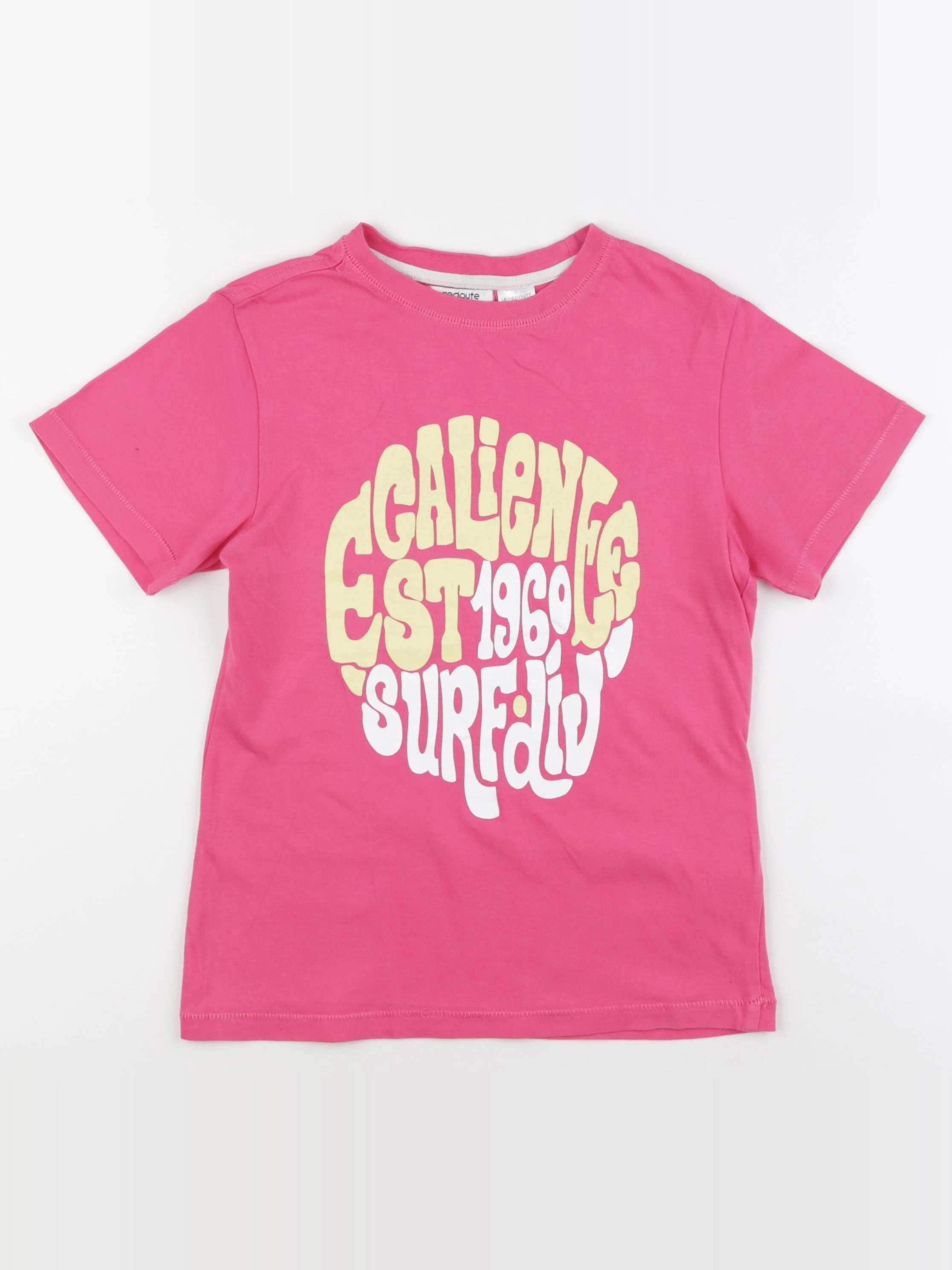 La Redoute - tee-shirt rose - 10 ans
