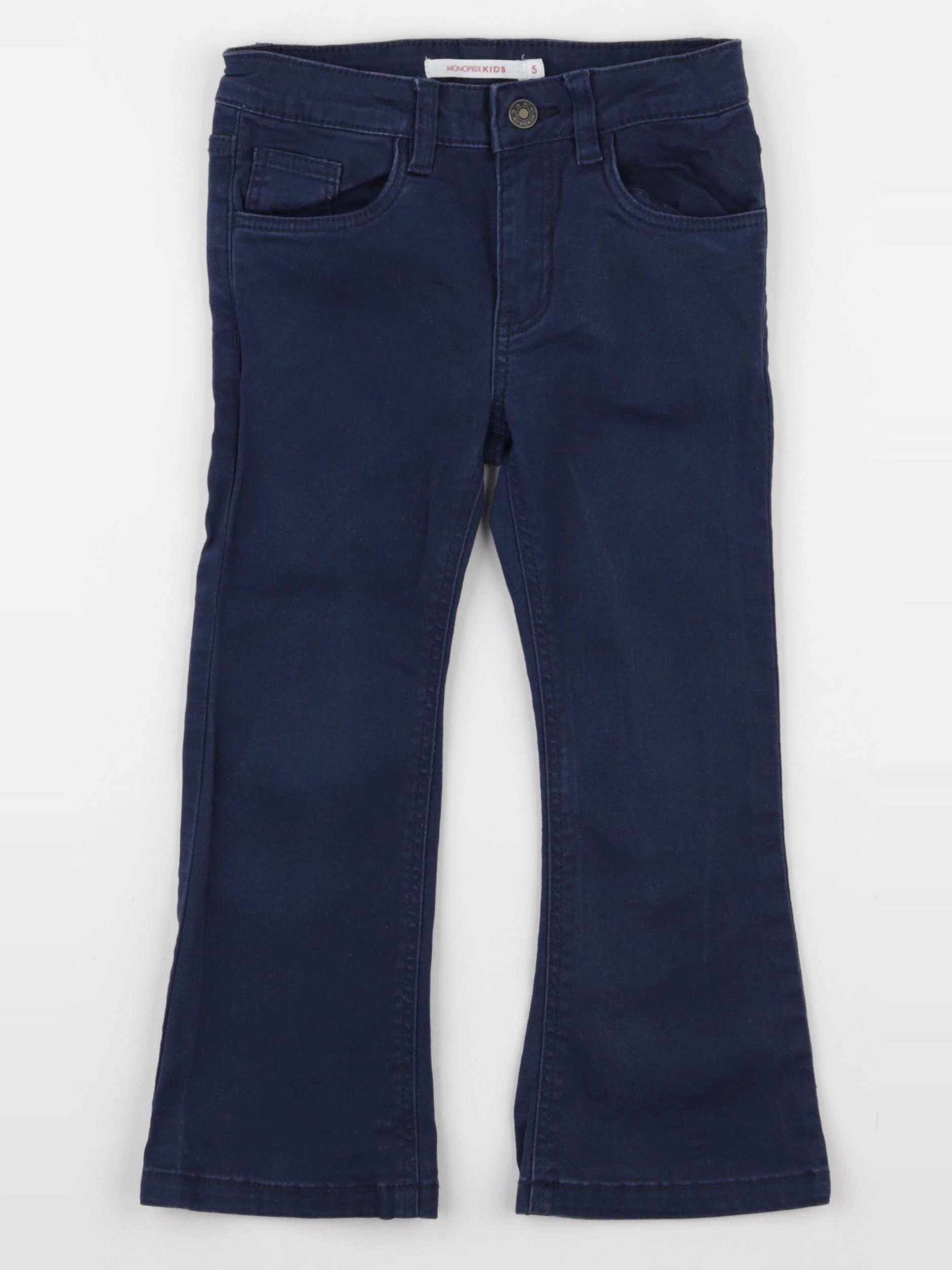 Monoprix - jean bleu - 5 ans