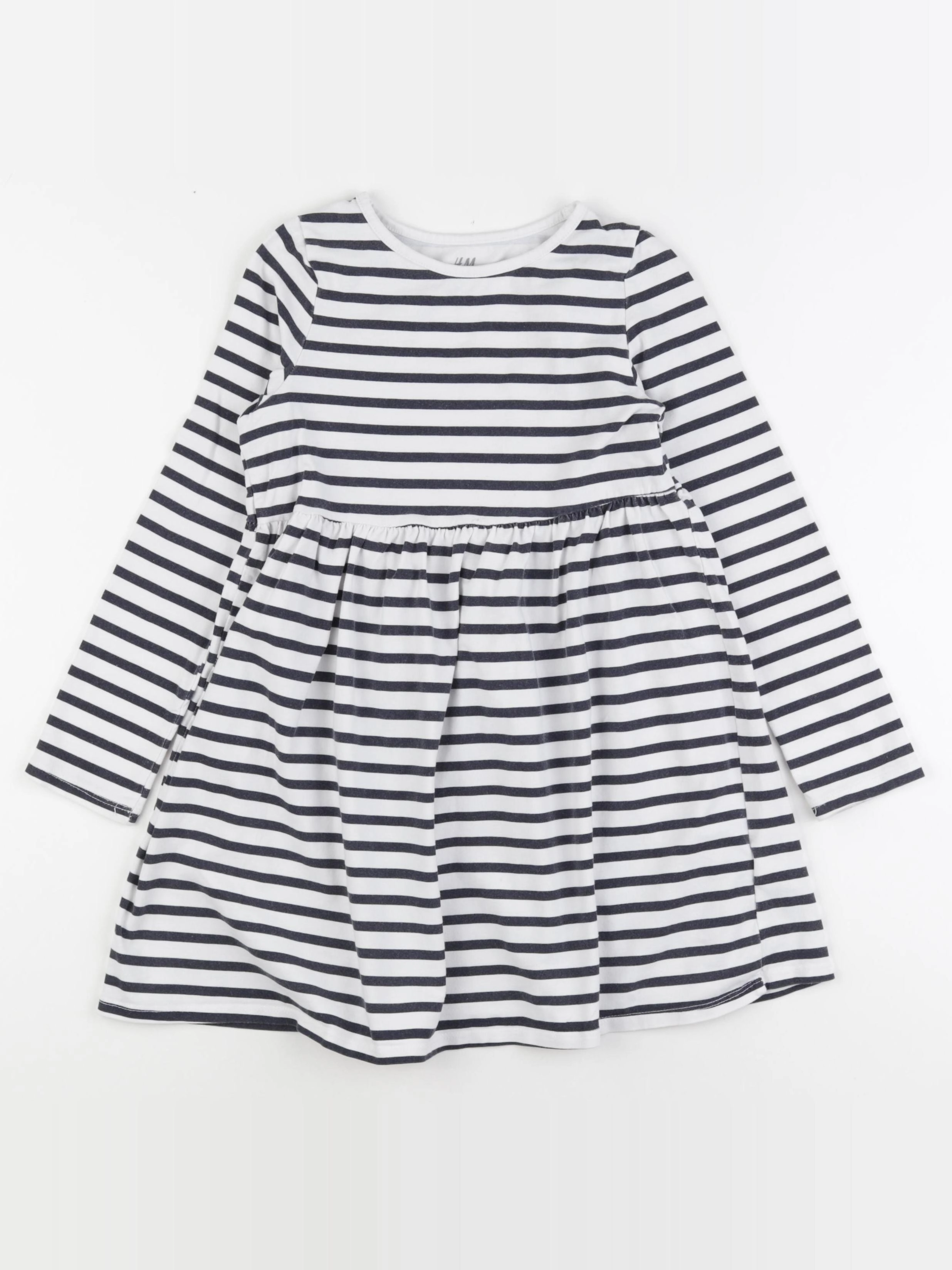 H&M - robe blanc - 6/8 ans