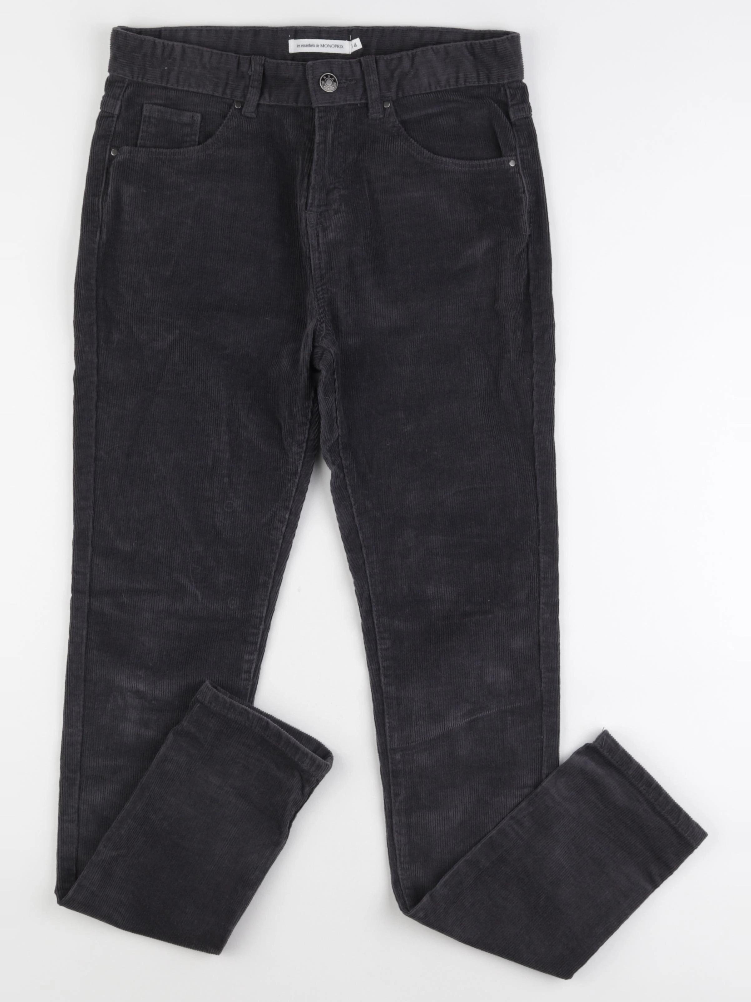 Monoprix - pantalon gris - 14 ans