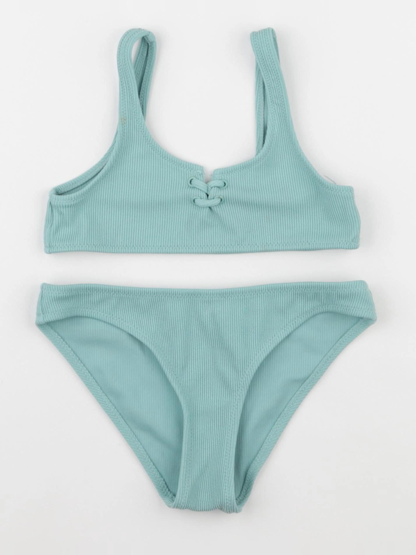 Zara - maillot de bain vert - 8/9 ans