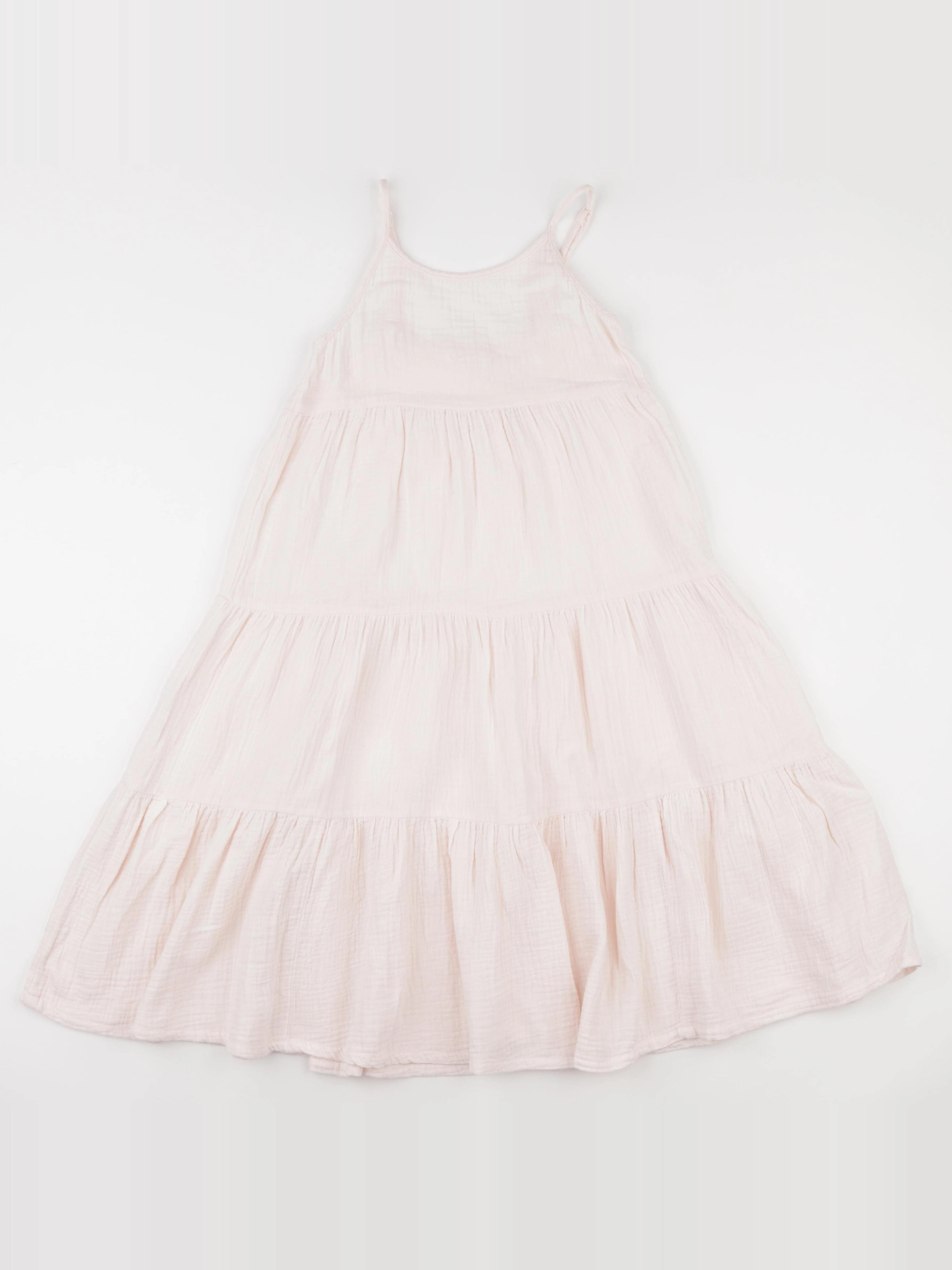 Monoprix - robe rose - 8 ans