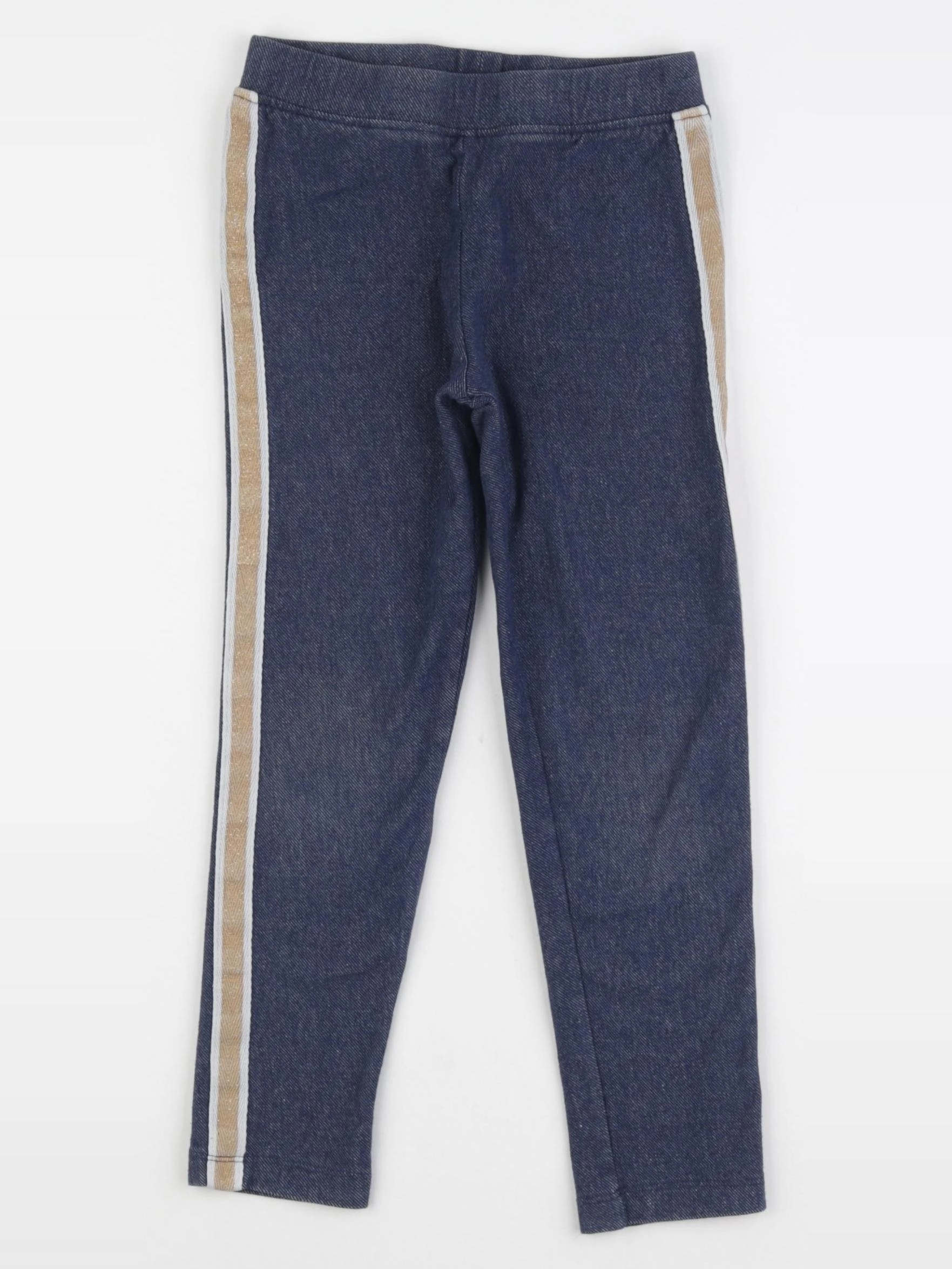 Monoprix - legging bleu - 6 ans