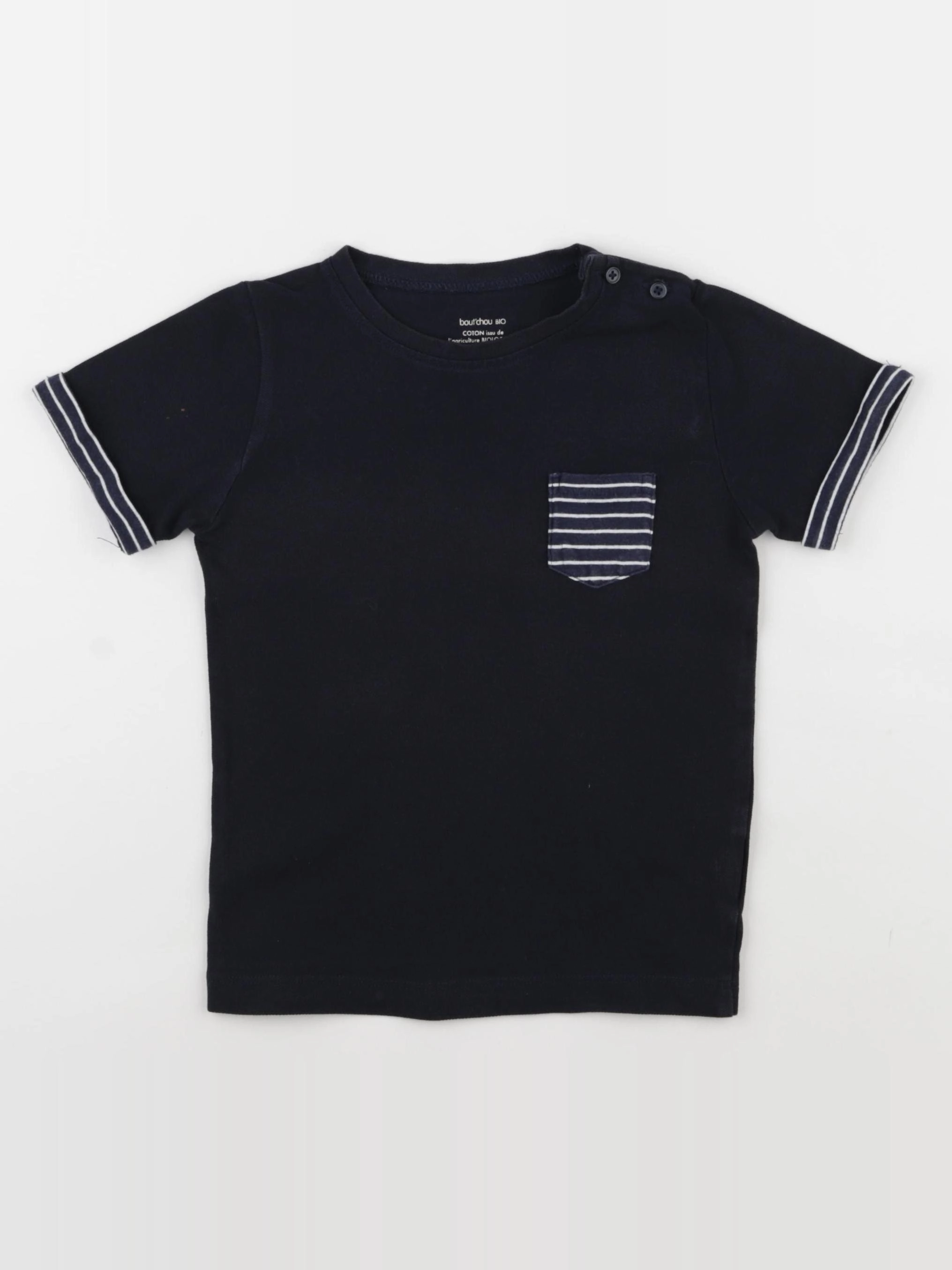 Boutchou - tee-shirt noir - 36 mois