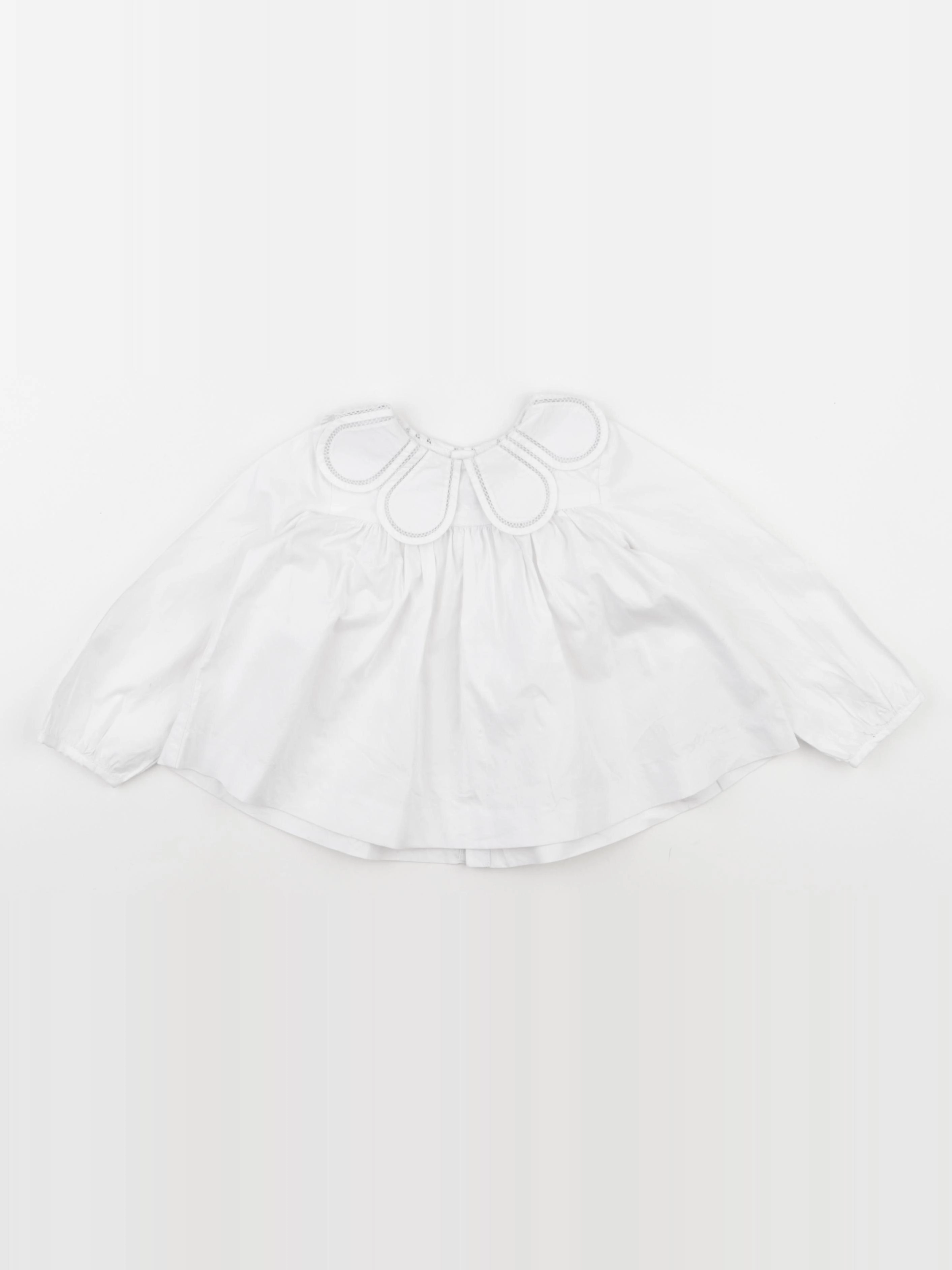 Jacadi - blouse blanc - 24 mois