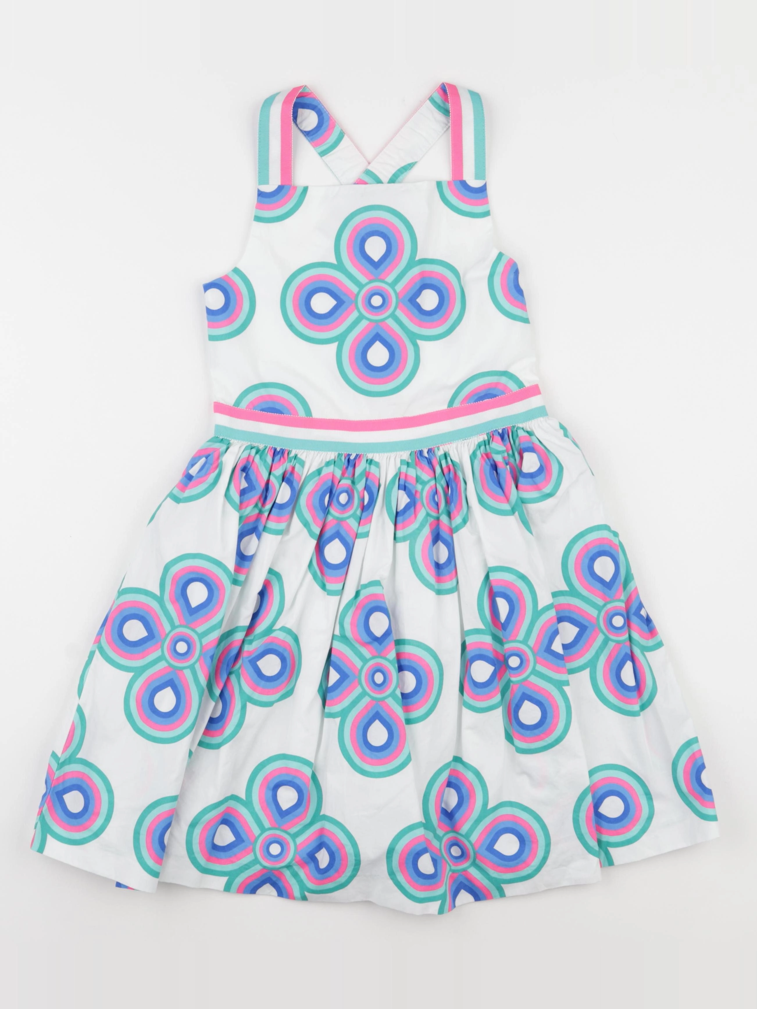 Jacadi - robe blanc - 8 ans