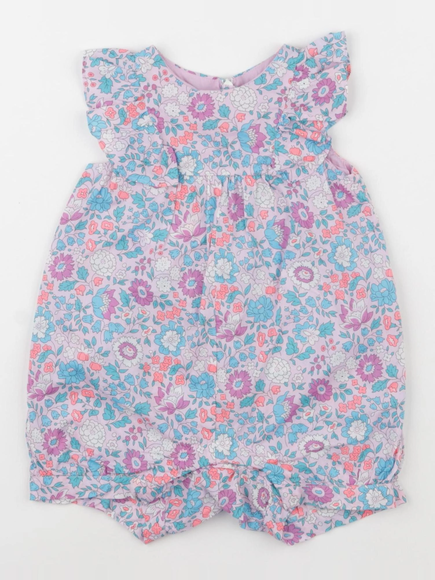 Jacadi - combinaison liberty violet - 12 mois