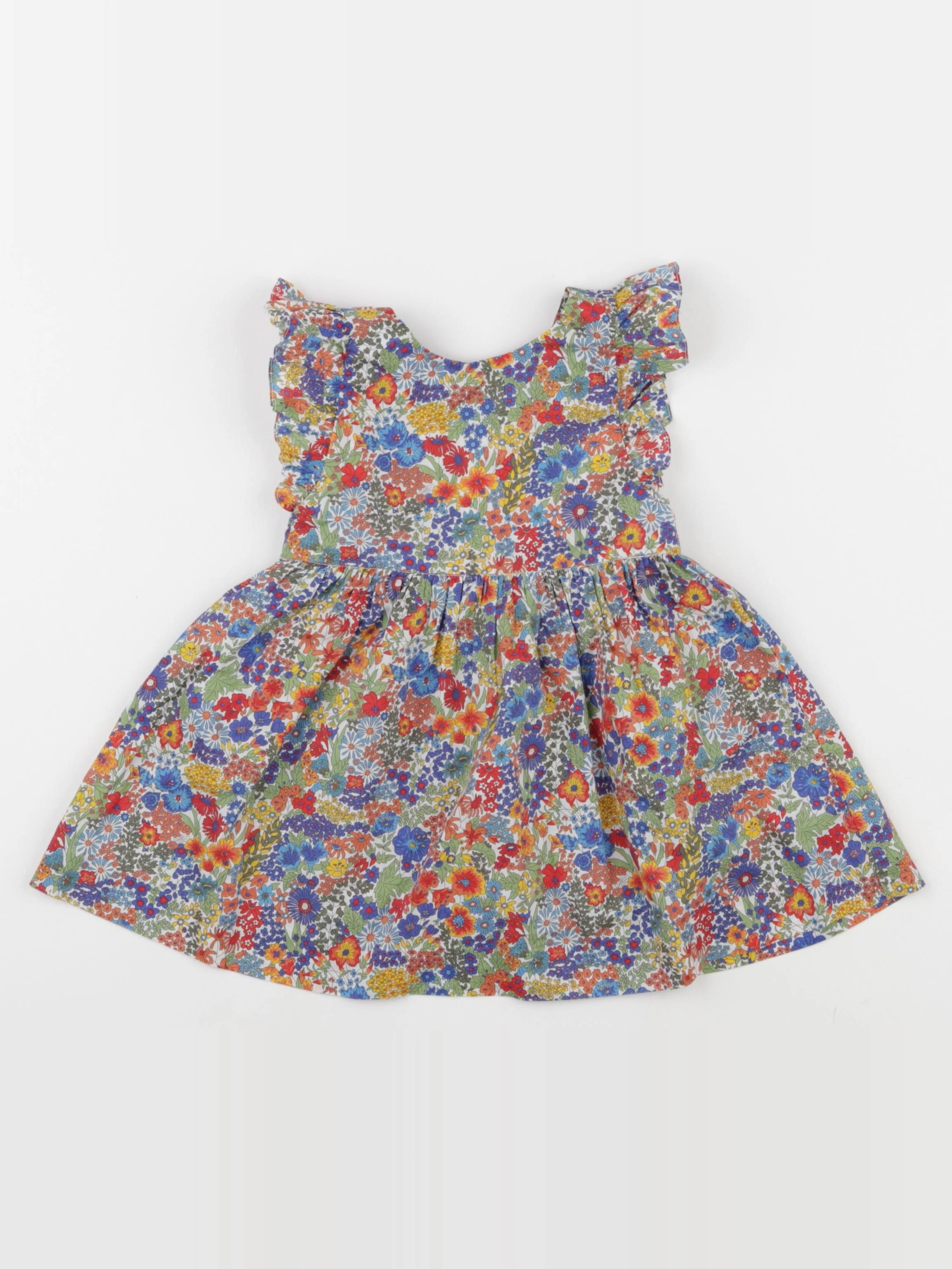 Jacadi - robe liberty multicolore - 24 mois