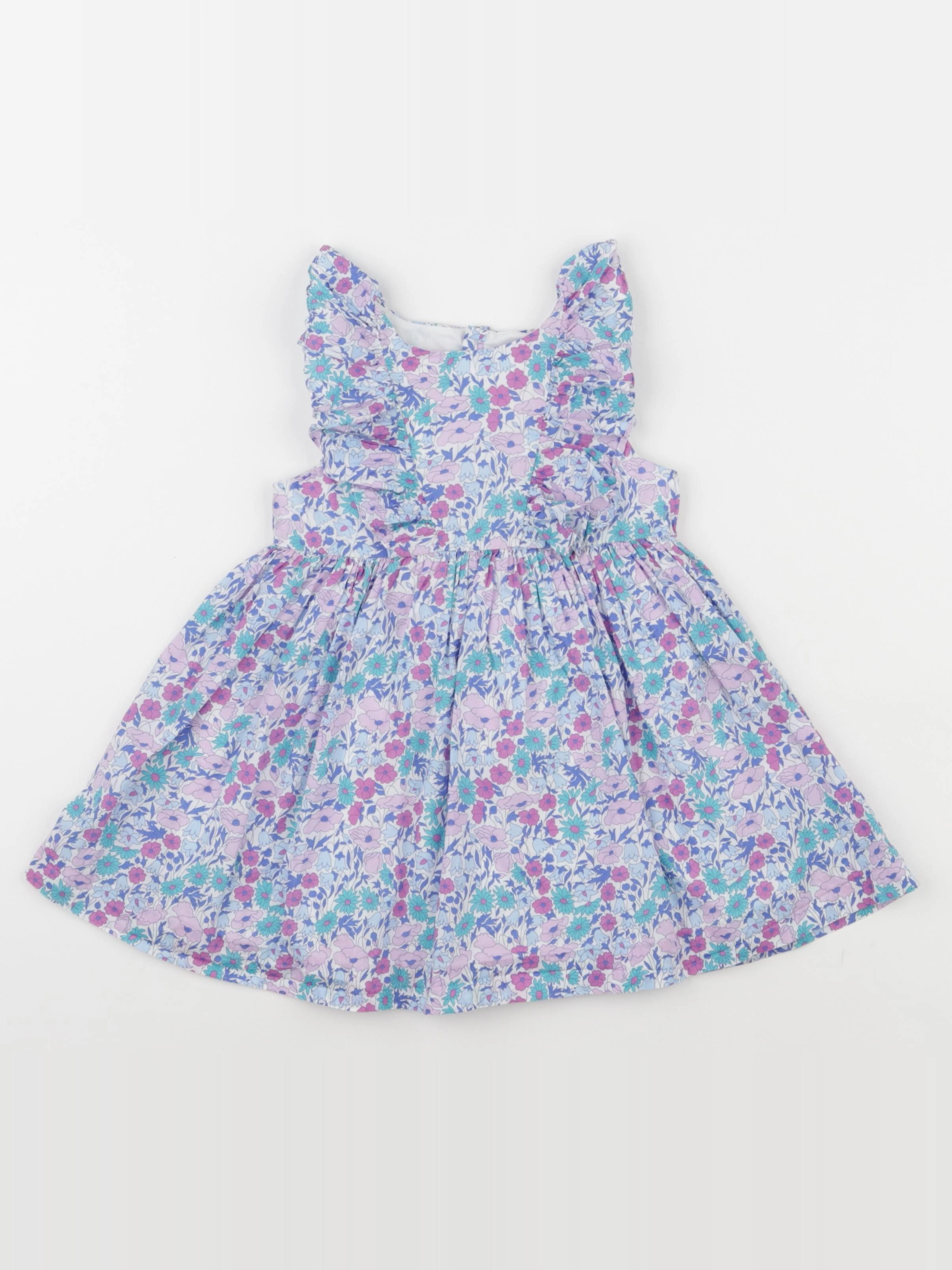 Jacadi - robe liberty multicolore - 24 mois