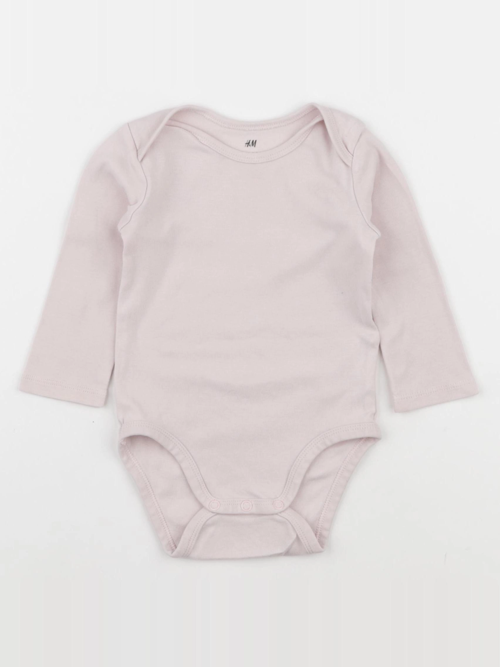 Vertbaudet - body rose - 6/9 mois