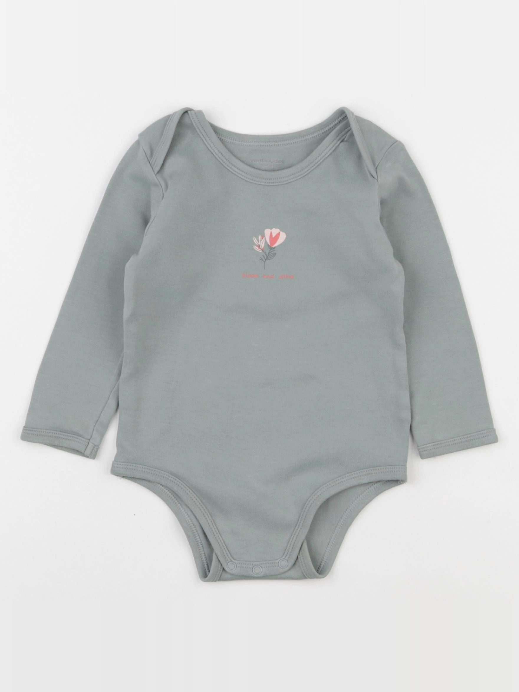 Vertbaudet - body vert - 24 mois