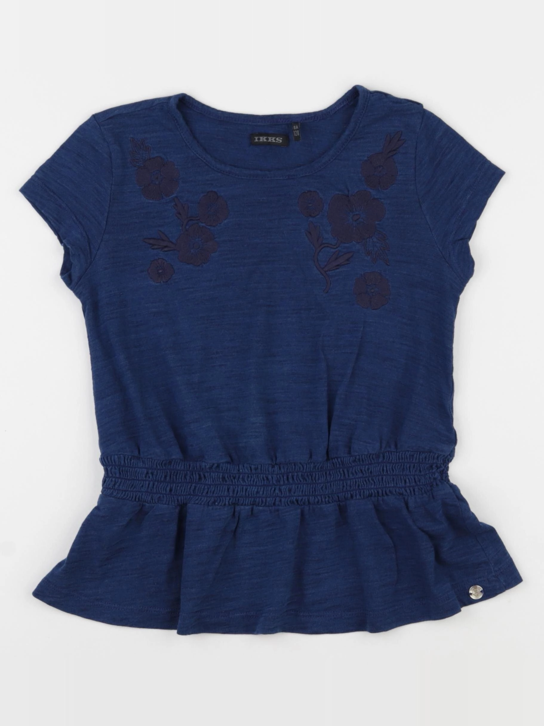IKKS - tee-shirt bleu - 8 ans