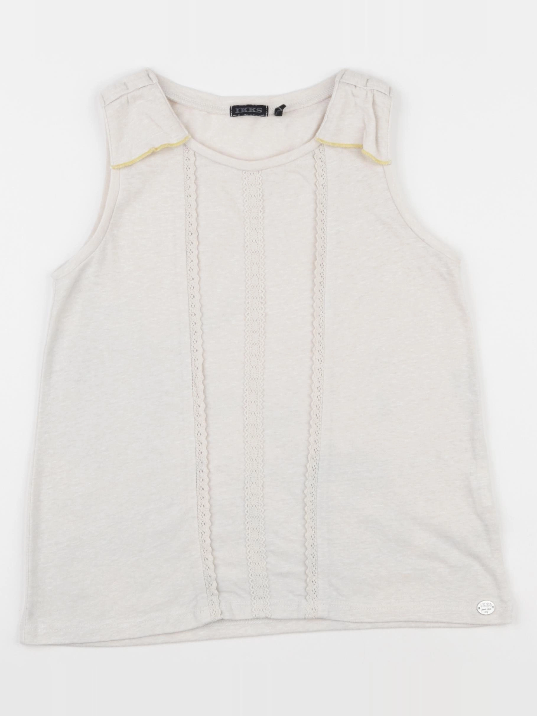 IKKS - débardeur beige - 10 ans