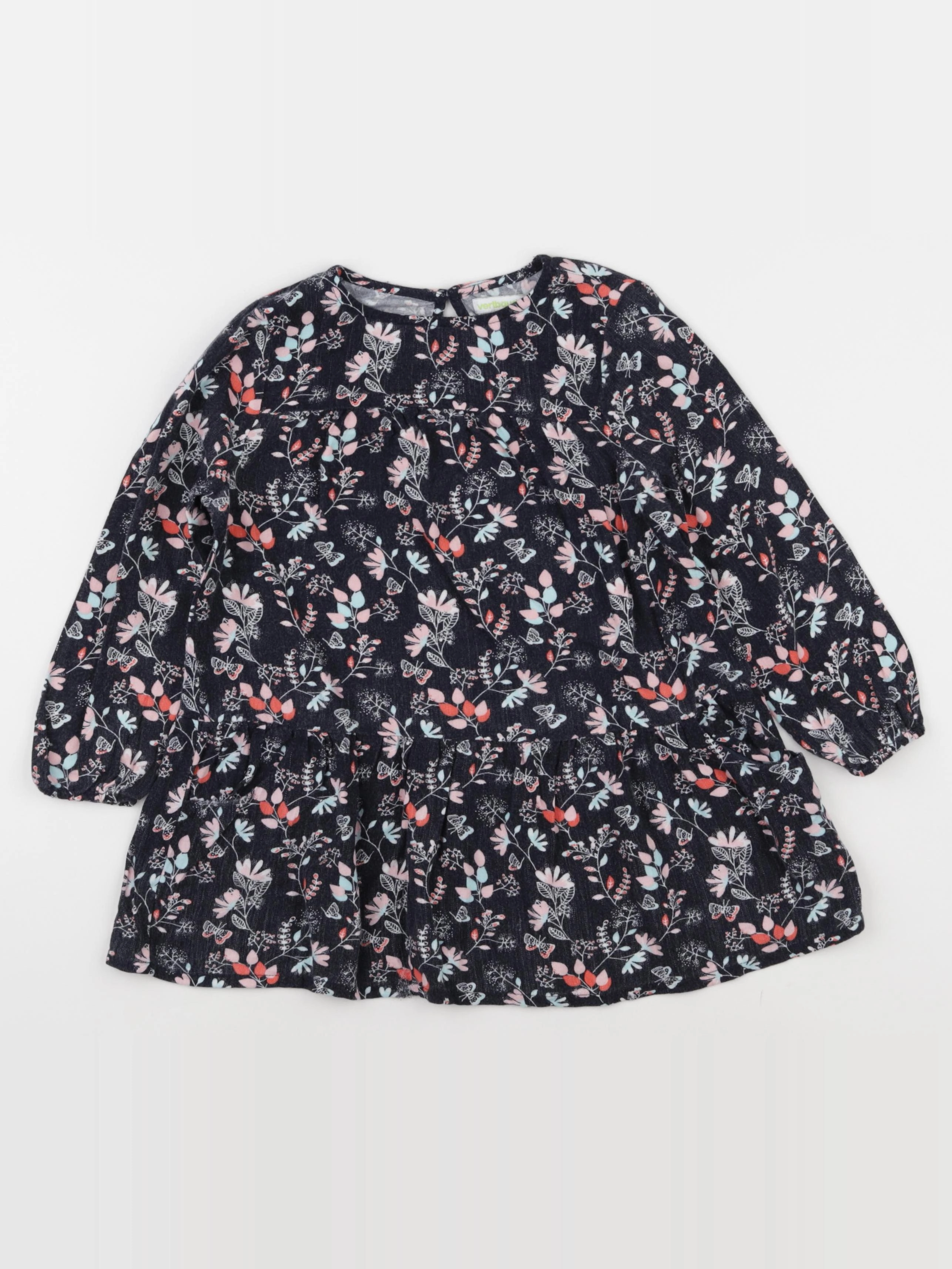 Vertbaudet - robe bleu - 4 ans