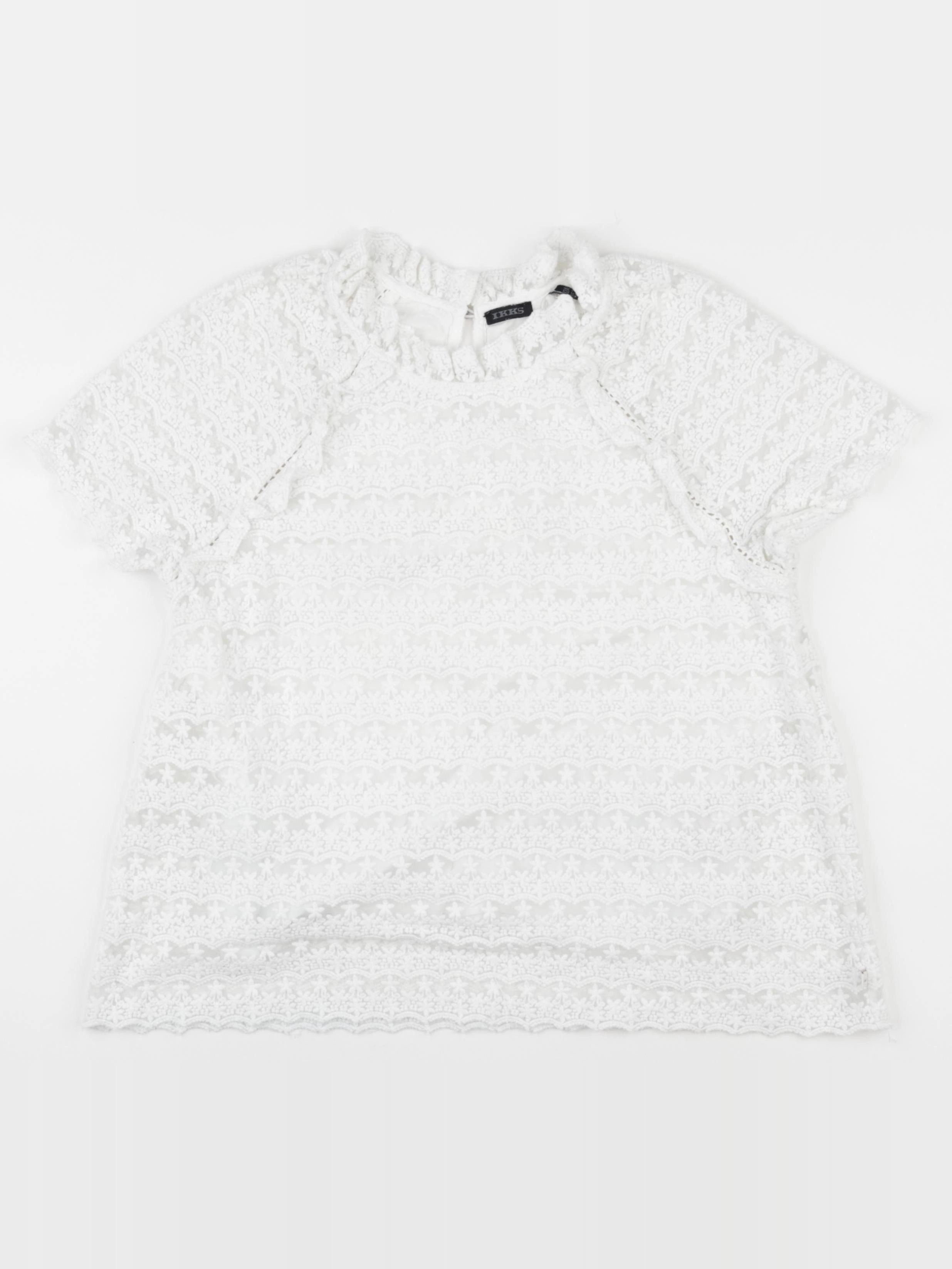 IKKS - blouse blanc - 12 ans