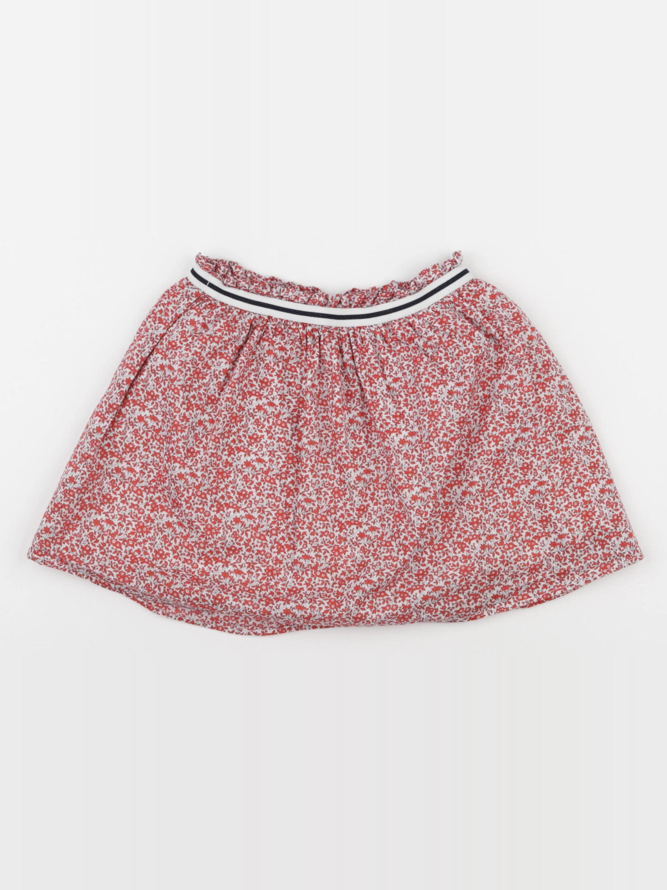 Cyrillus - jupe rouge - 6 ans