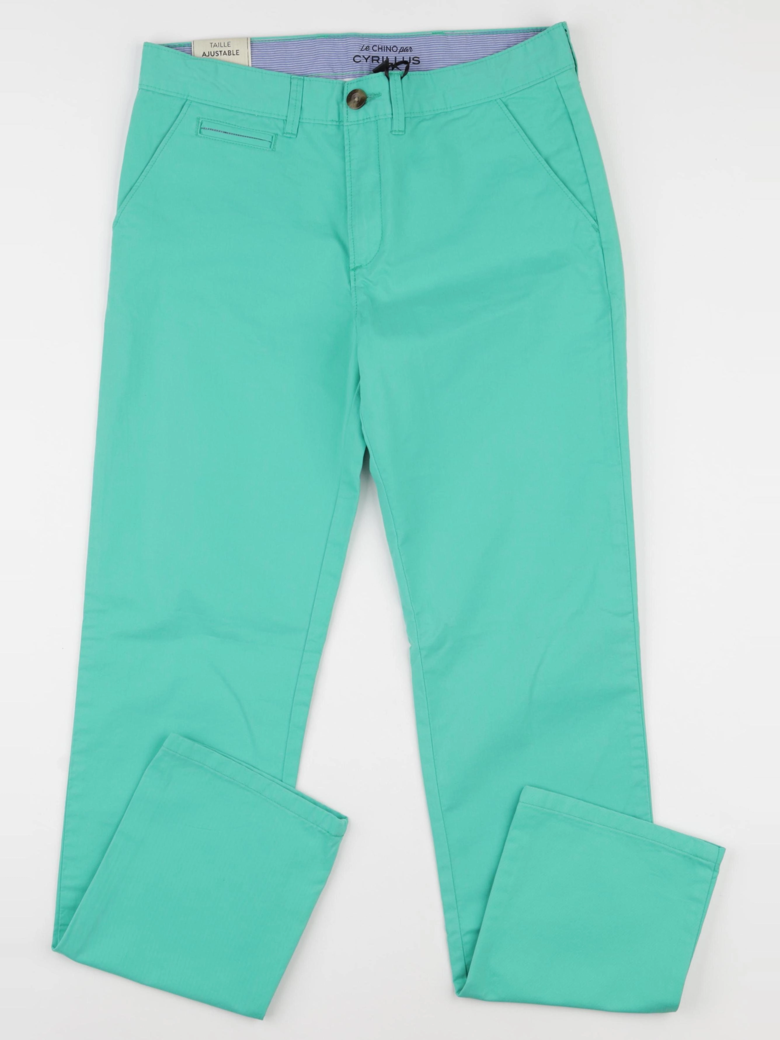 Cyrillus - pantalon vert - 14 ans