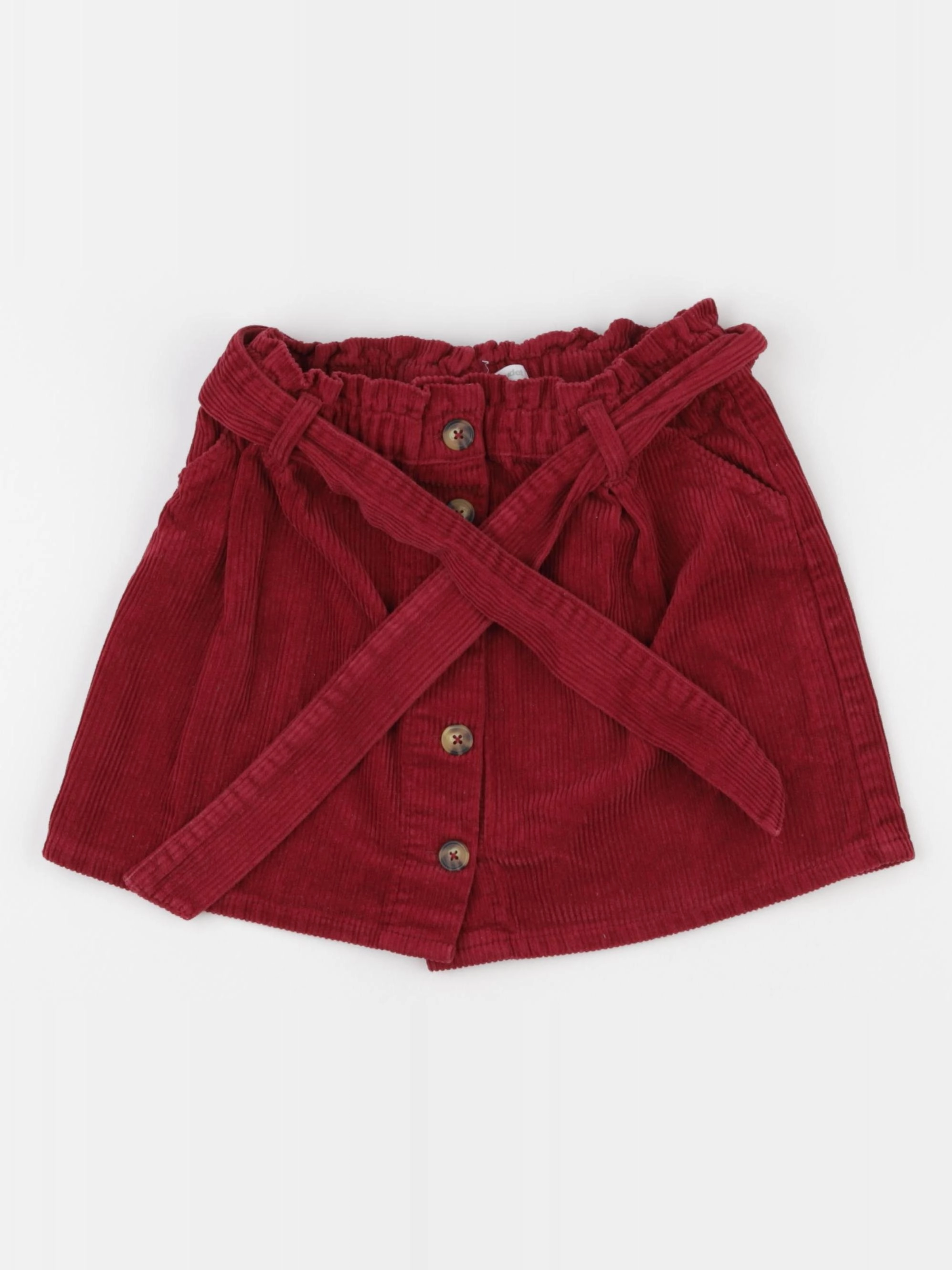 Vertbaudet - jupe rouge - 9 ans