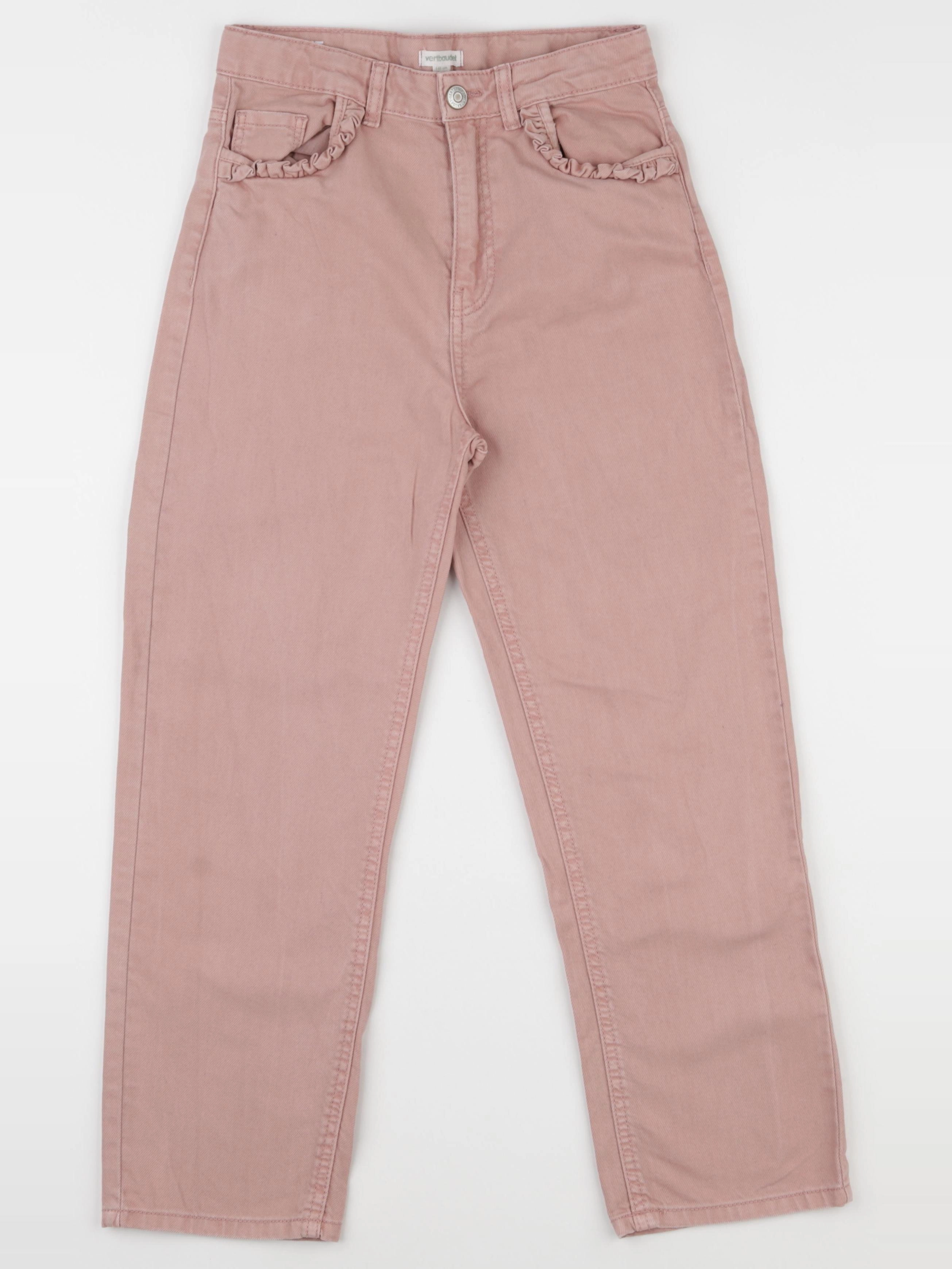 Vertbaudet - pantalon rose - 10 ans