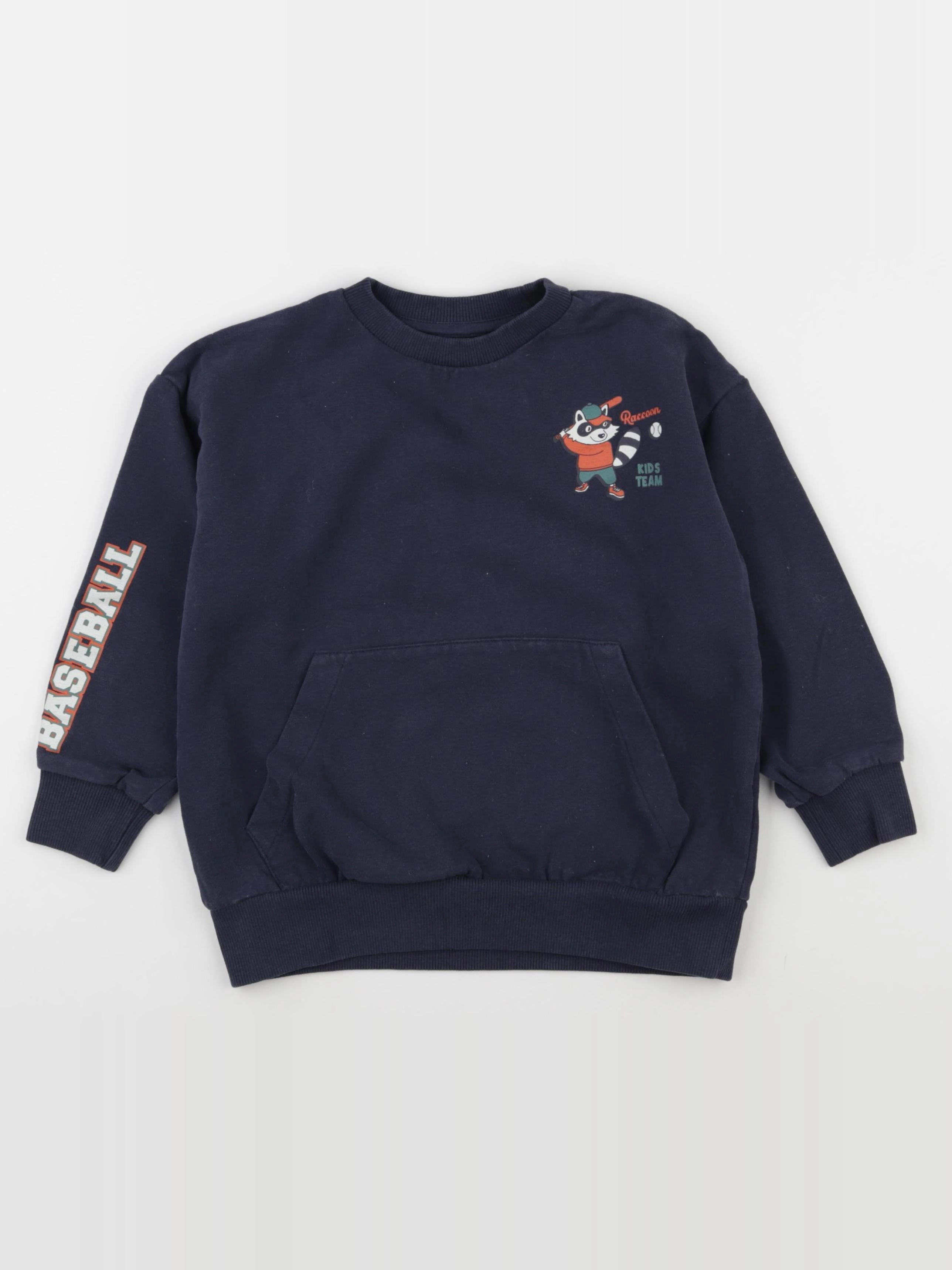 Vertbaudet - sweat bleu - 8 ans