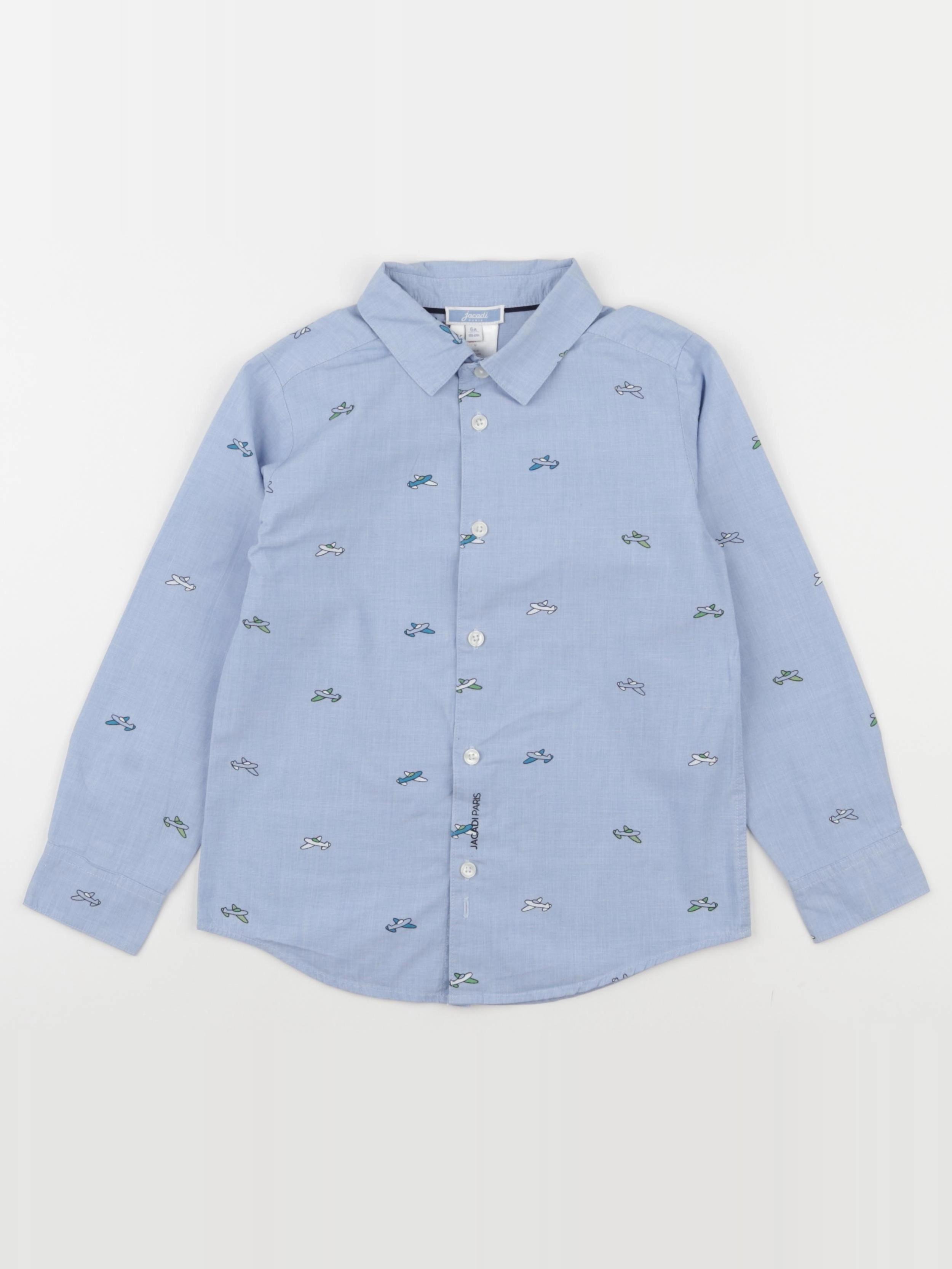 Jacadi - chemise bleu - 6 ans