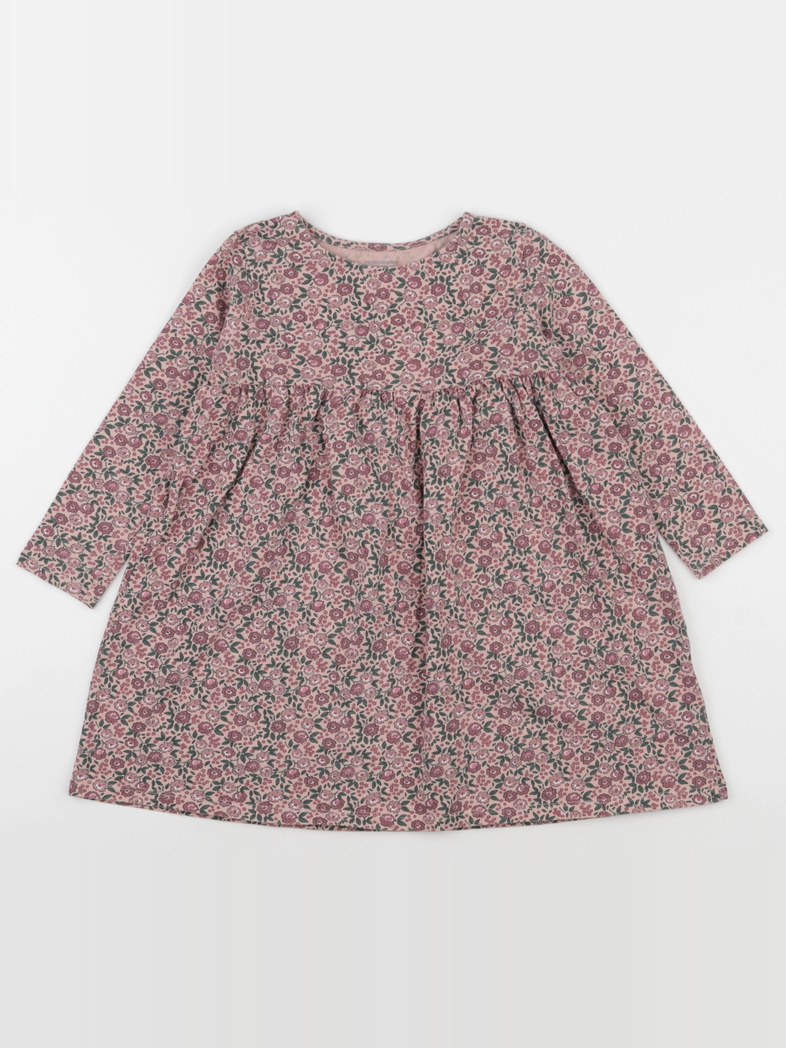 Vertbaudet - robe rose - 5 ans