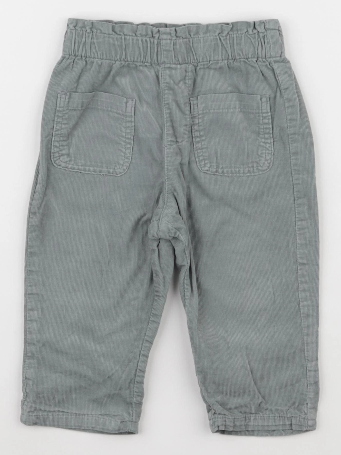 Boutchou - pantalon vert - 9 mois
