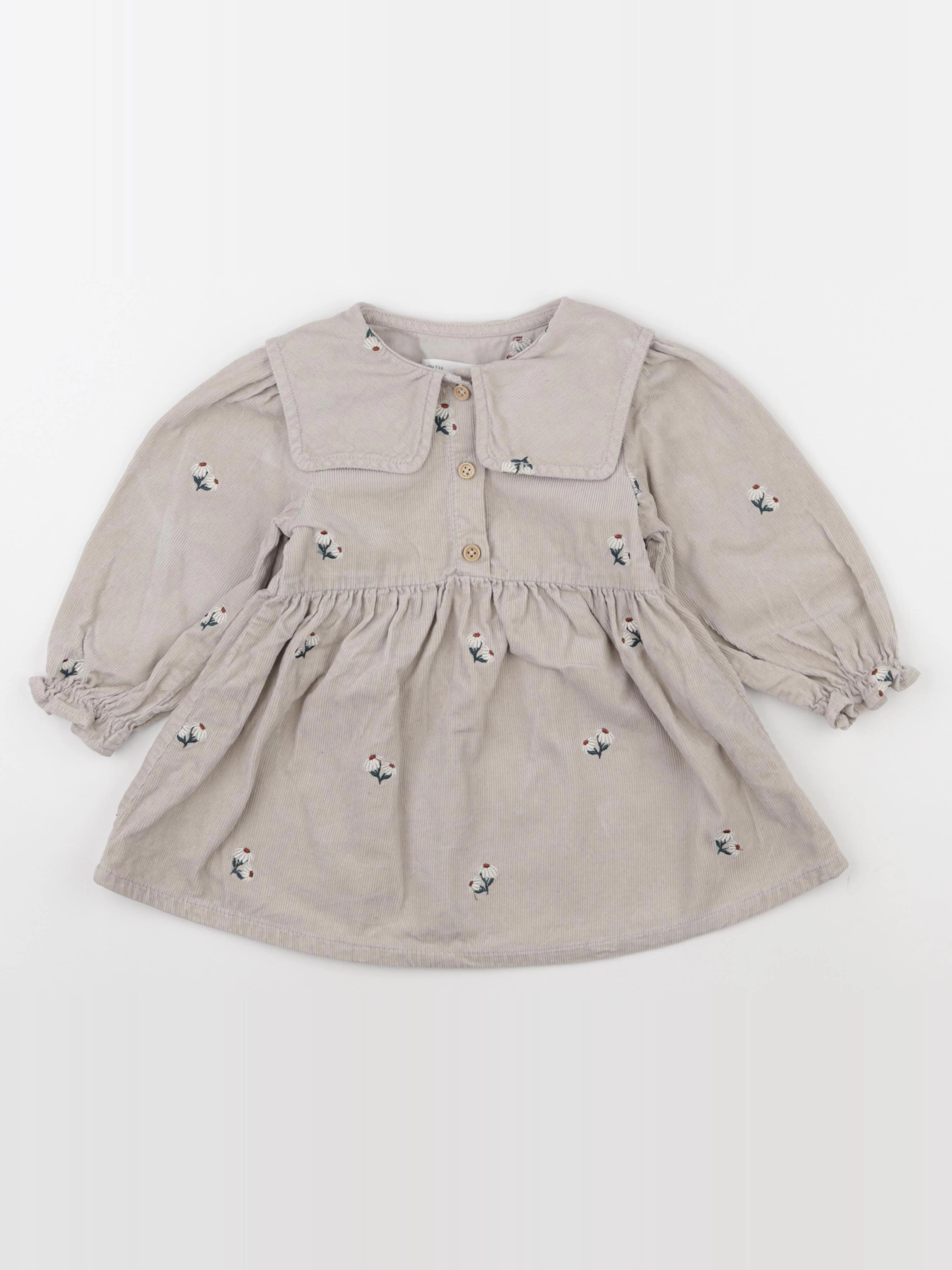 Zara - robe beige - 2 ans