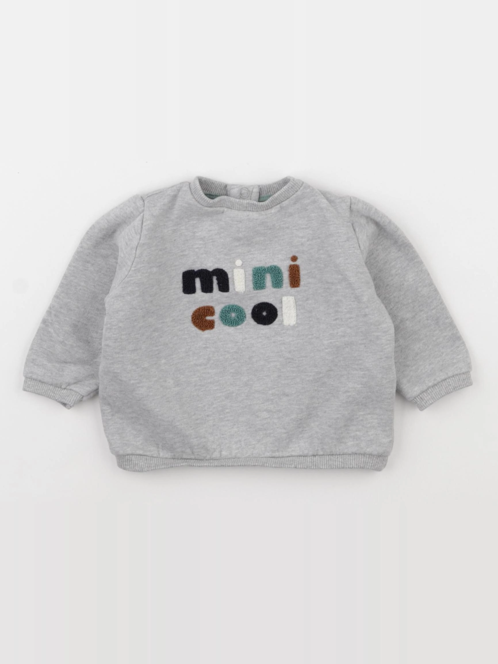 Storytelling - sweat gris - 6 mois