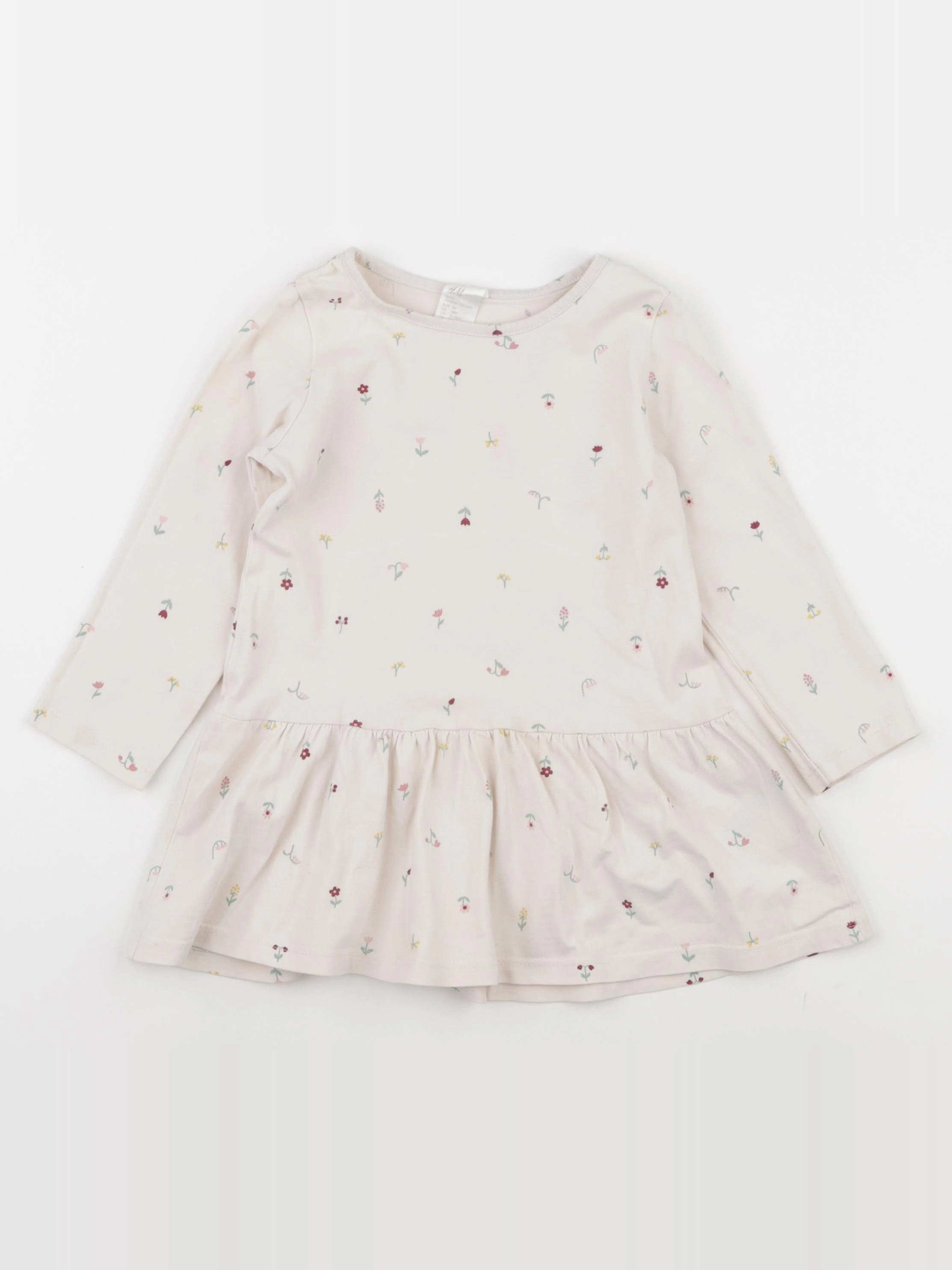 H&M - robe blanc - 12/18 mois