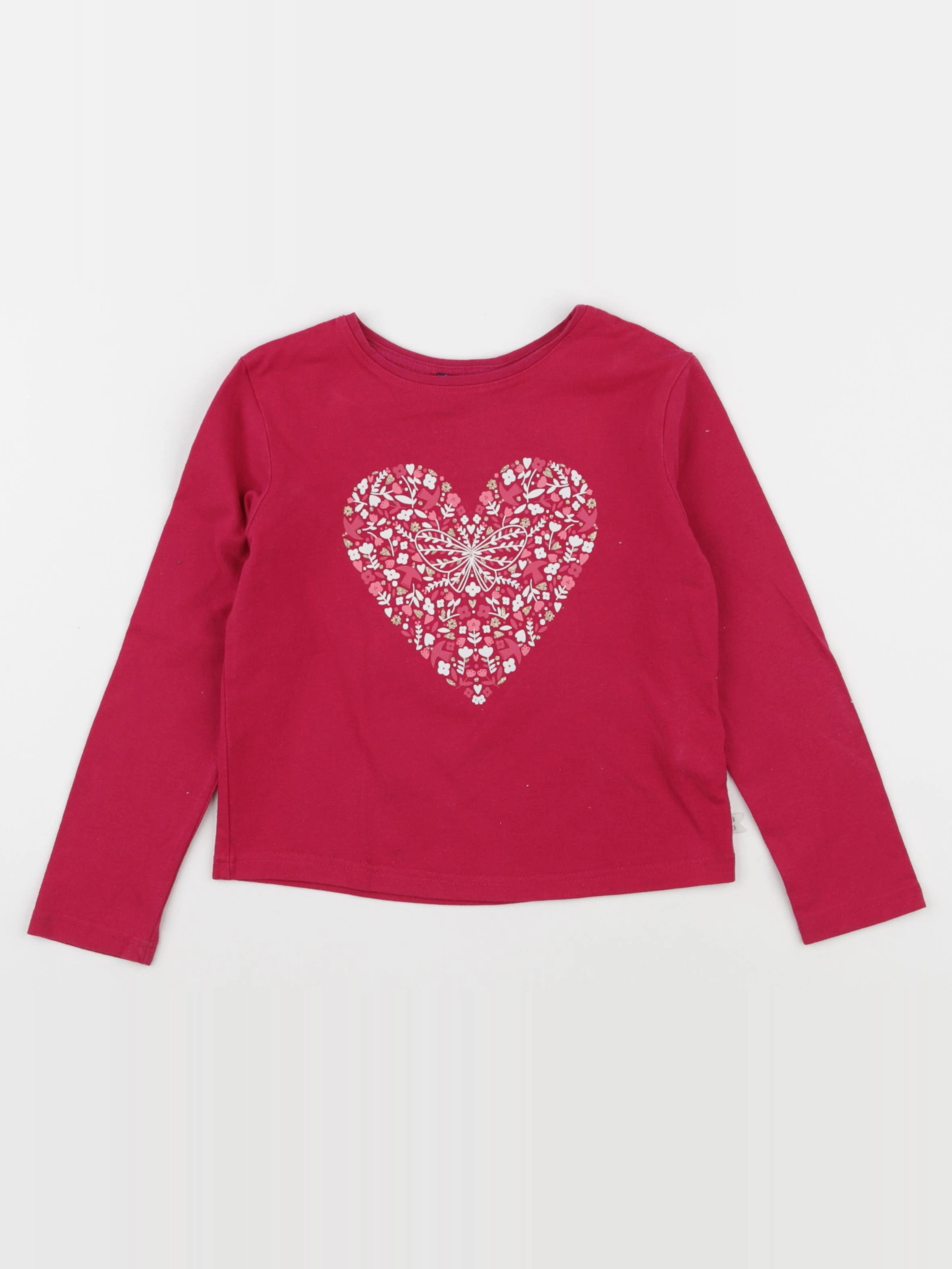 Okaidi - tee-shirt rose - 4 ans
