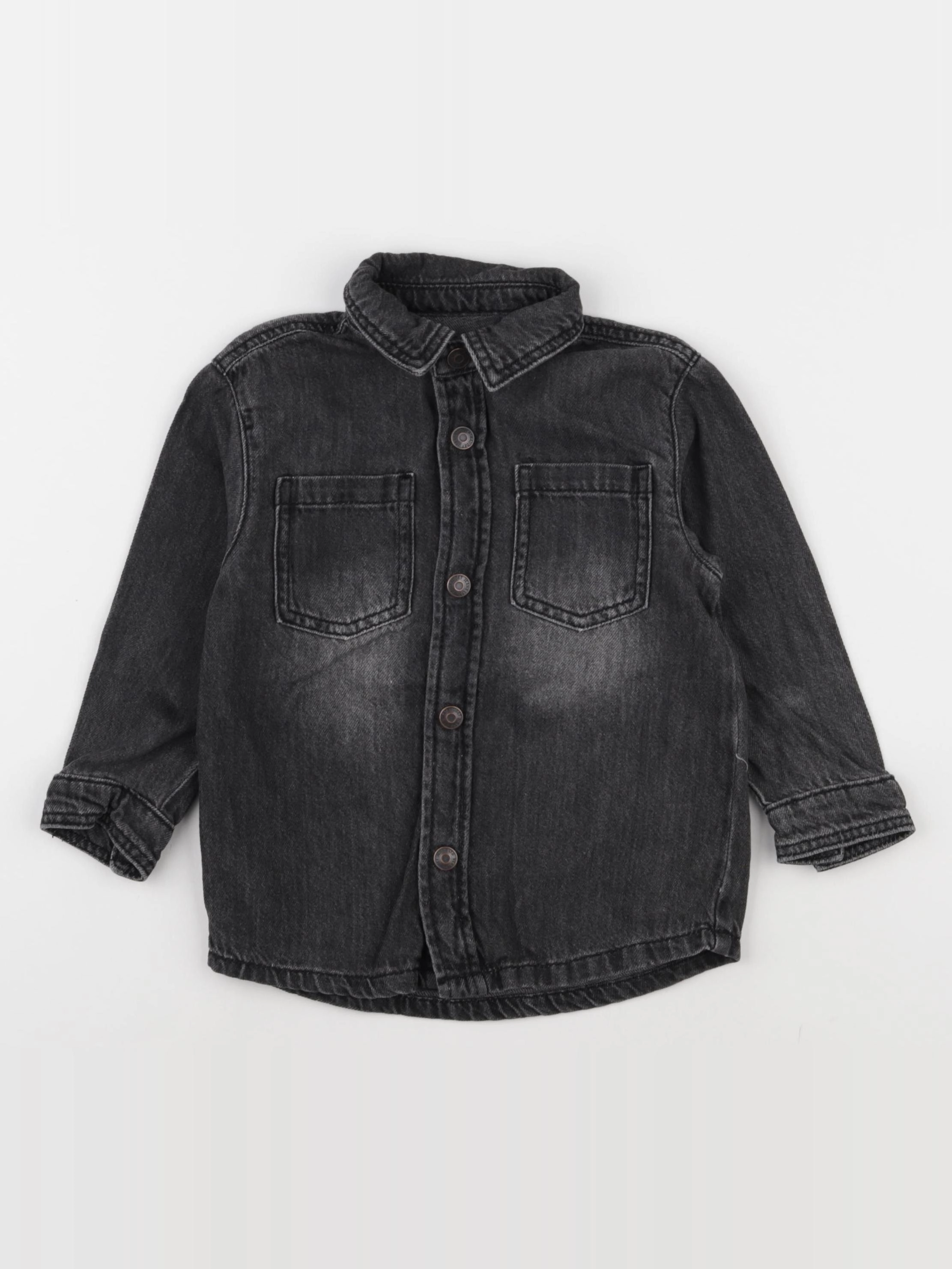 Vertbaudet - chemise noir - 3 ans