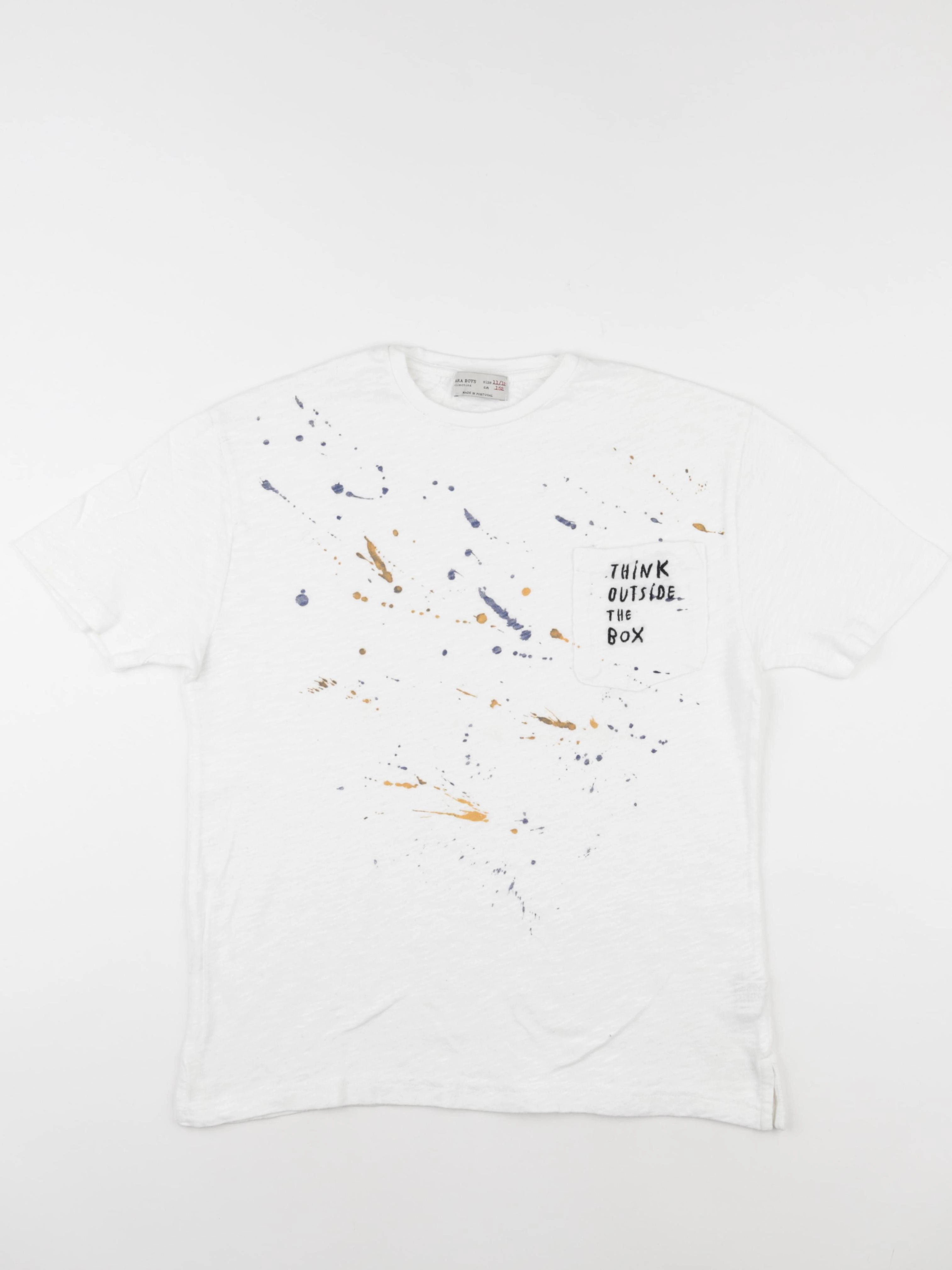 Zara - tee-shirt blanc - 11/12 ans