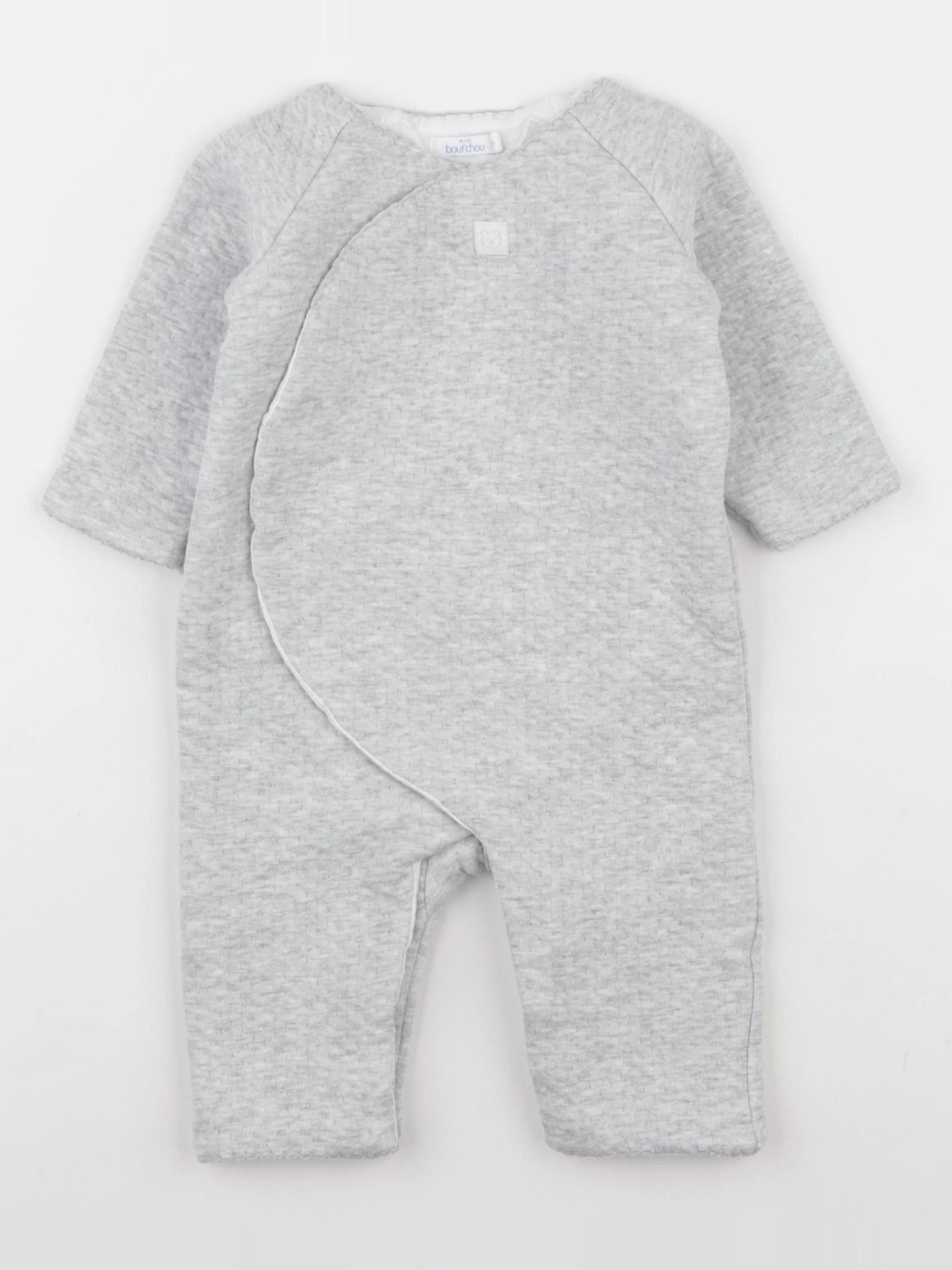 Boutchou - combinaison gris - 3 mois